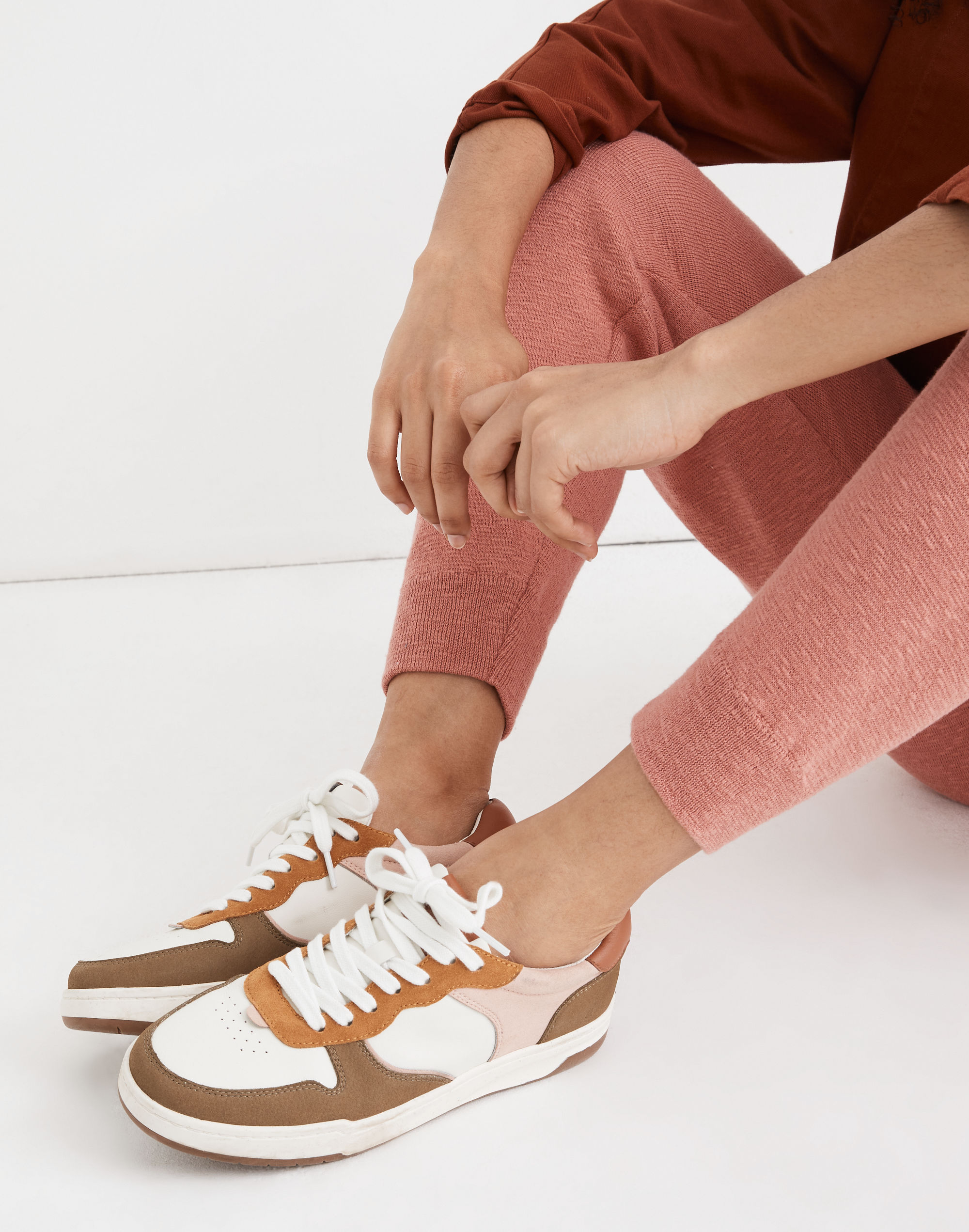 Court Sneakers Nubuck and Recycled Leather | Madewell