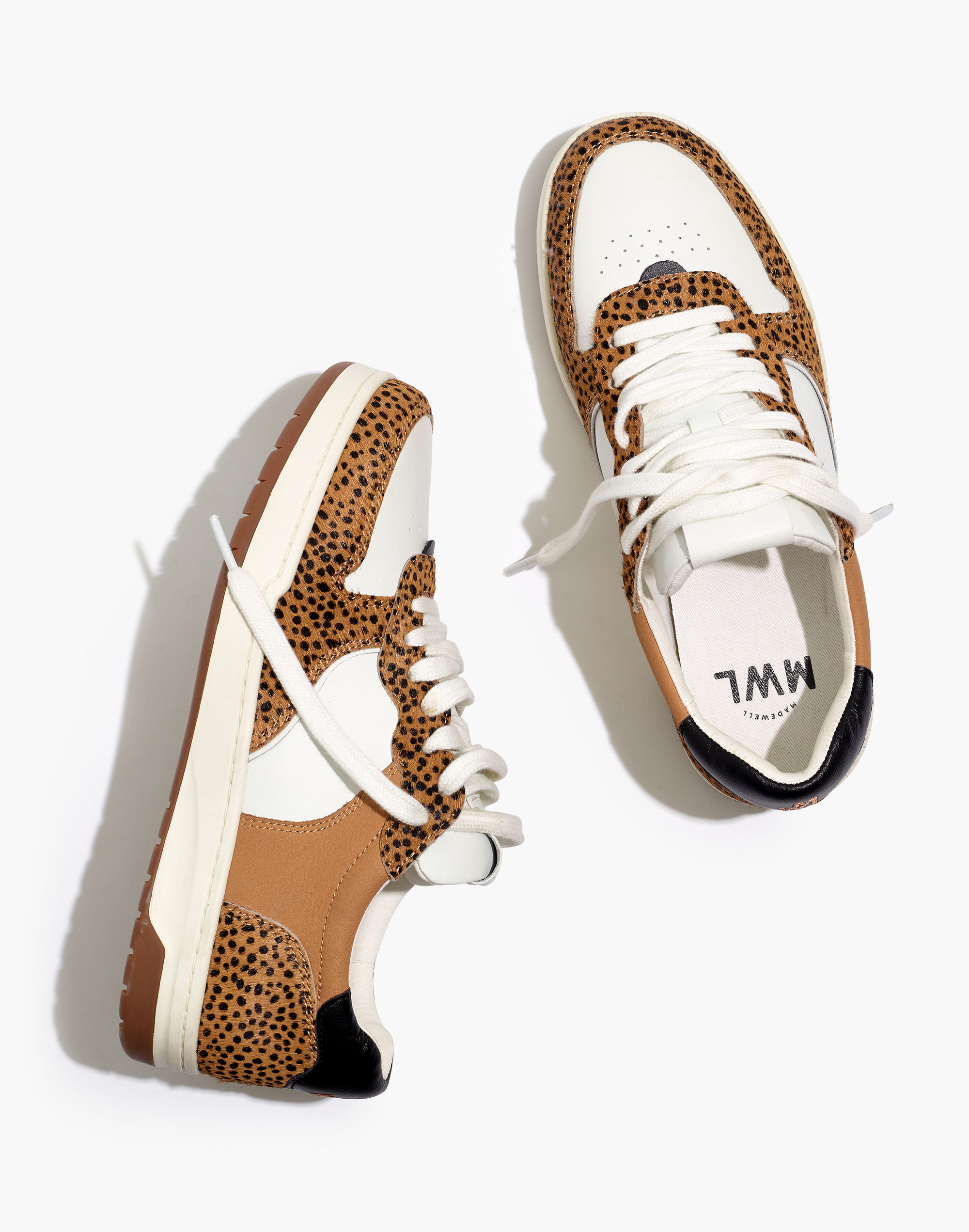 Court Sneakers in Spotted Calf Hair | Madewell