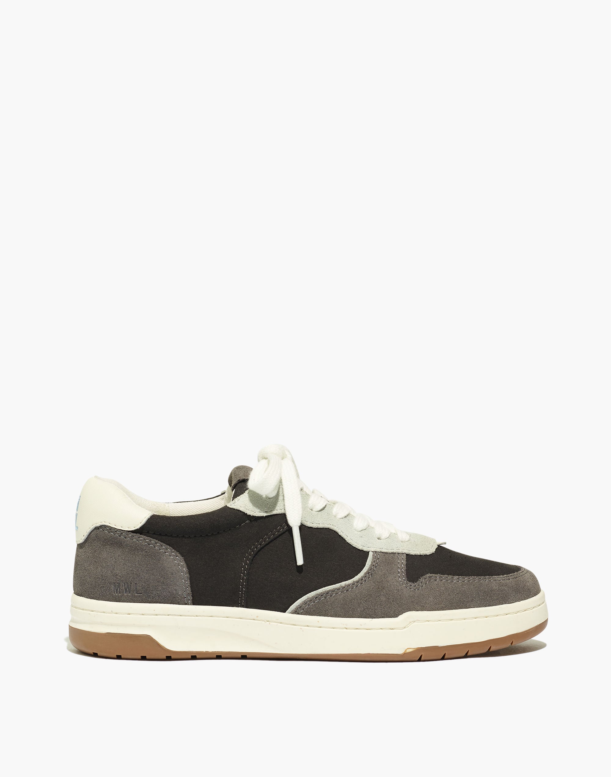 Court Sneakers Dark Colorblock Nubuck and Suede | Madewell