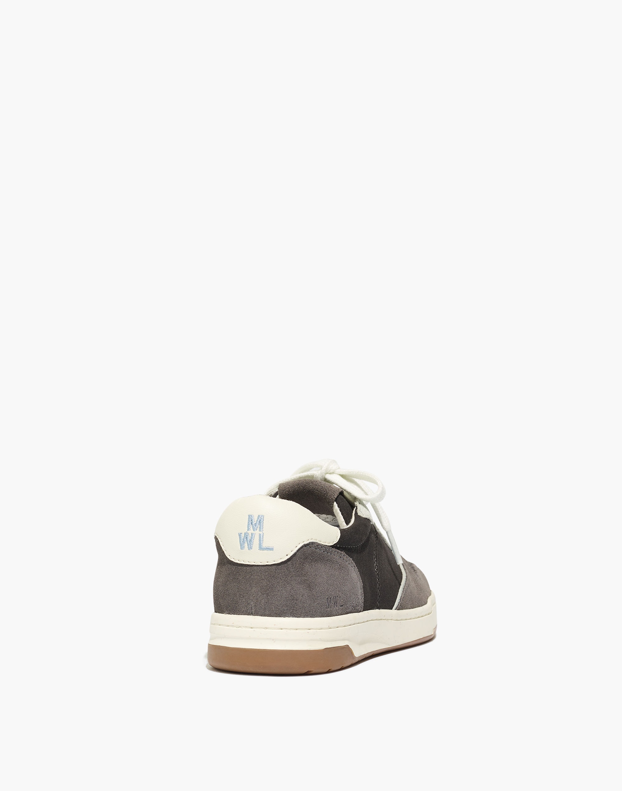 Court Sneakers in Dark Colorblock Nubuck and Suede | Madewell