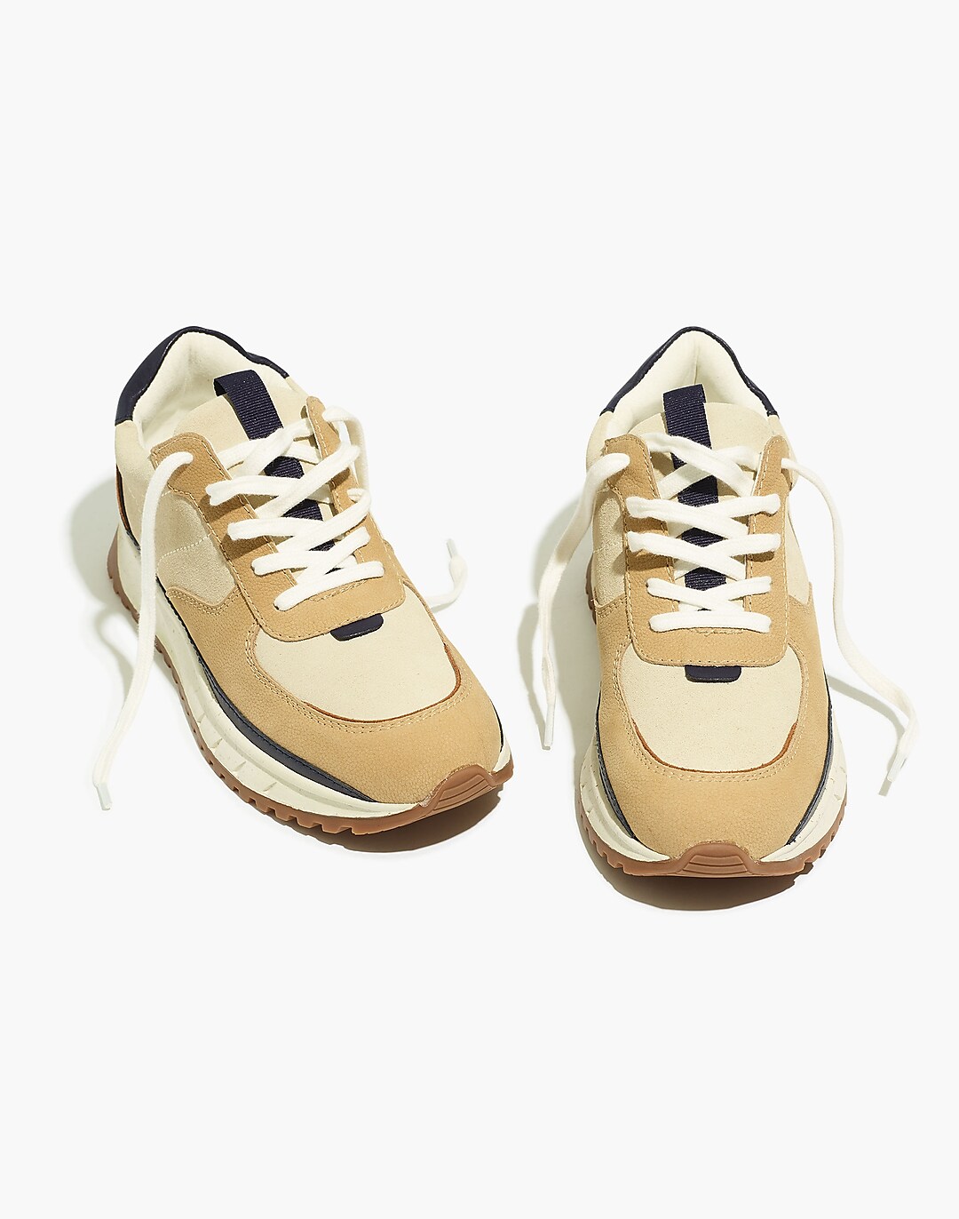 Kickoff Trainer Sneakers in Suede and Nubuck