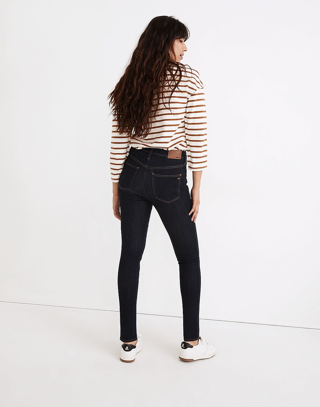Petite 10 High-Rise Roadtripper Jeggings: Button-Front Edition