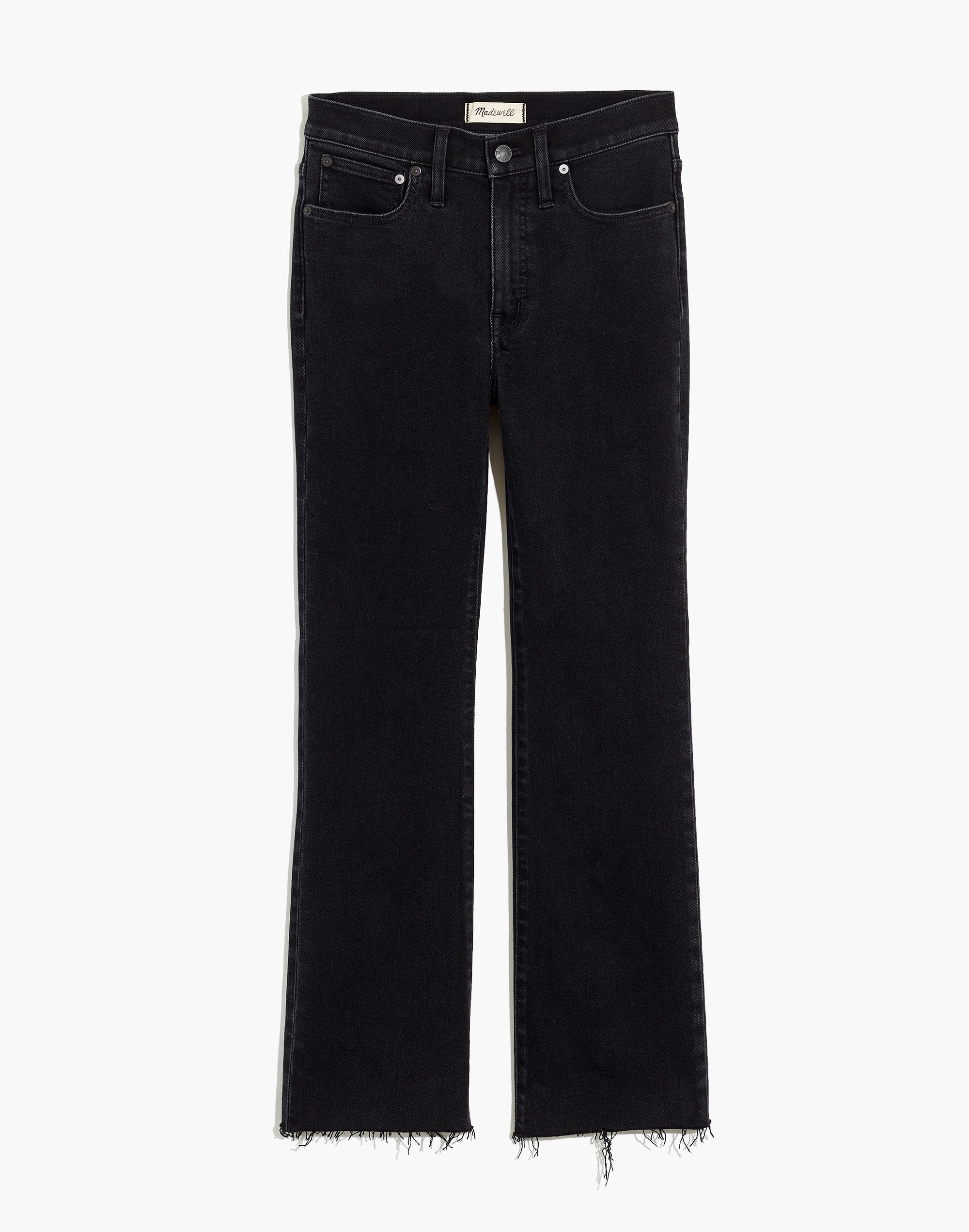 Cali Demi-Boot Jeans Edmunds Wash: Raw-Hem Edition | Madewell