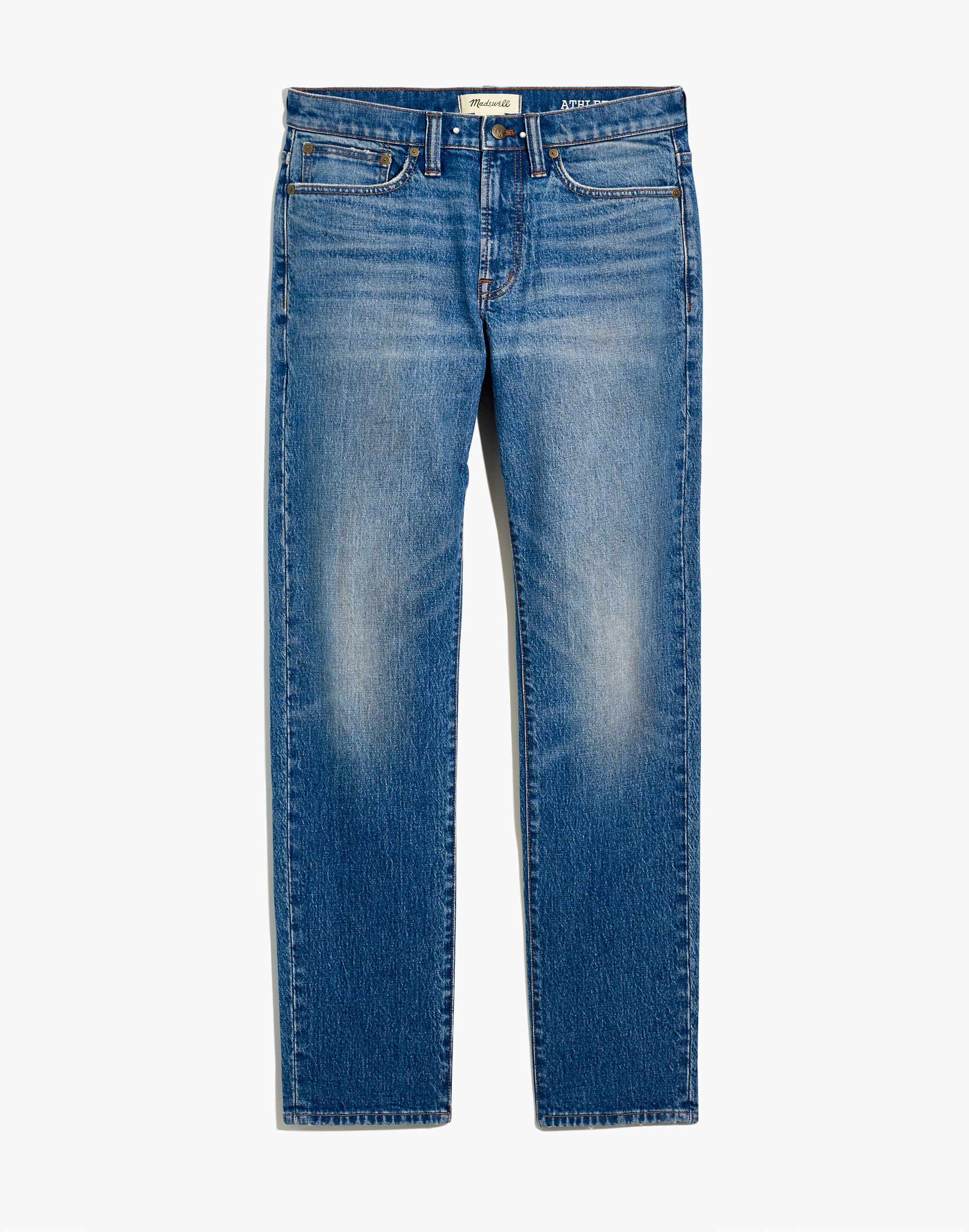 Athletic Slim Jeans in Corbridge Wash | Madewell