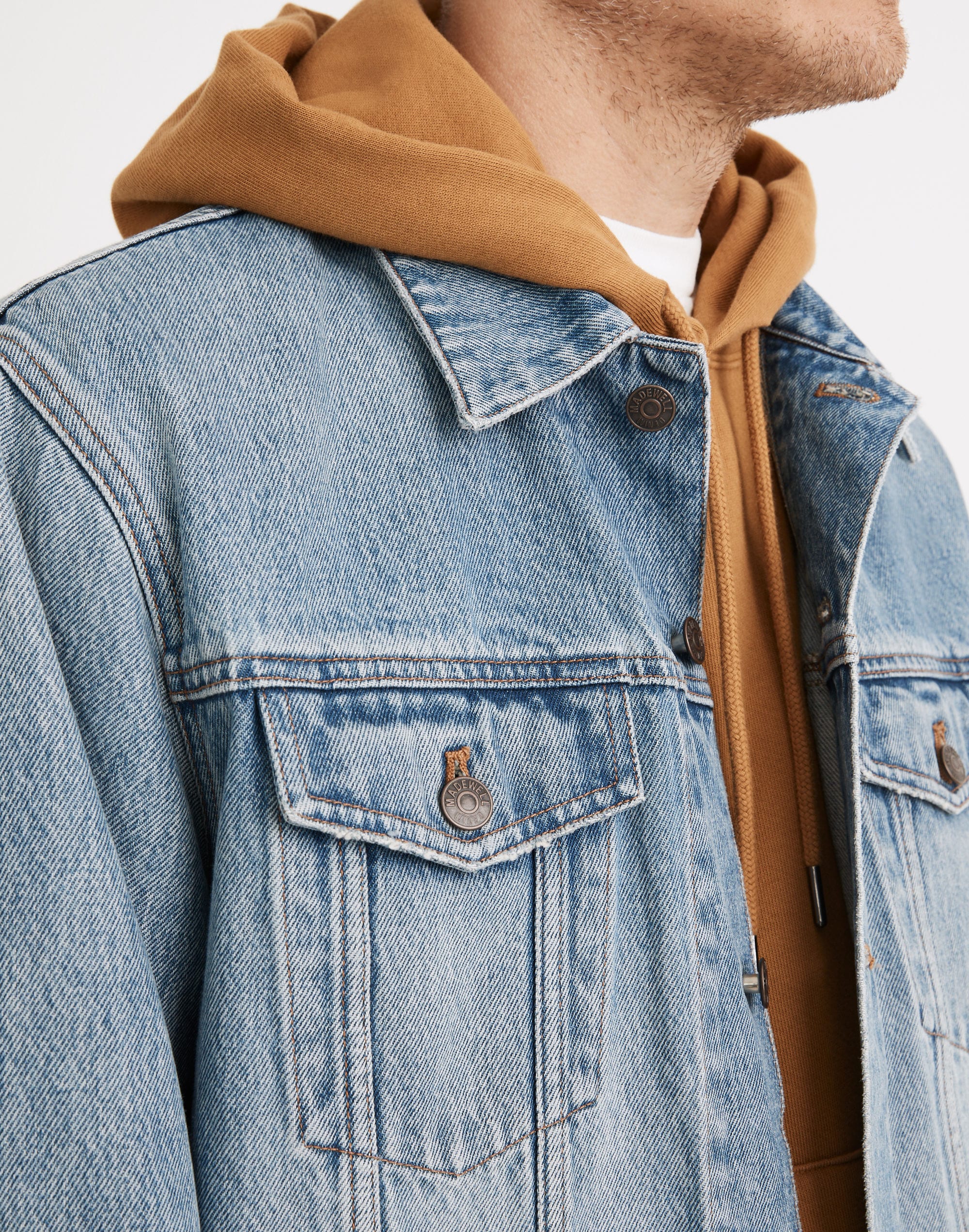 Oversized Jean Jacket Manitoba Wash | Madewell