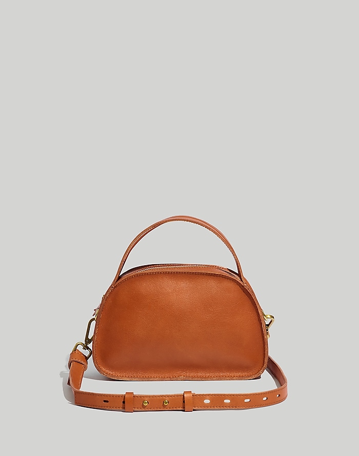  Madewell Women's The Sydney Cutout Tote in Leather, Burnished  Caramel, Tan, One Size : Clothing, Shoes & Jewelry