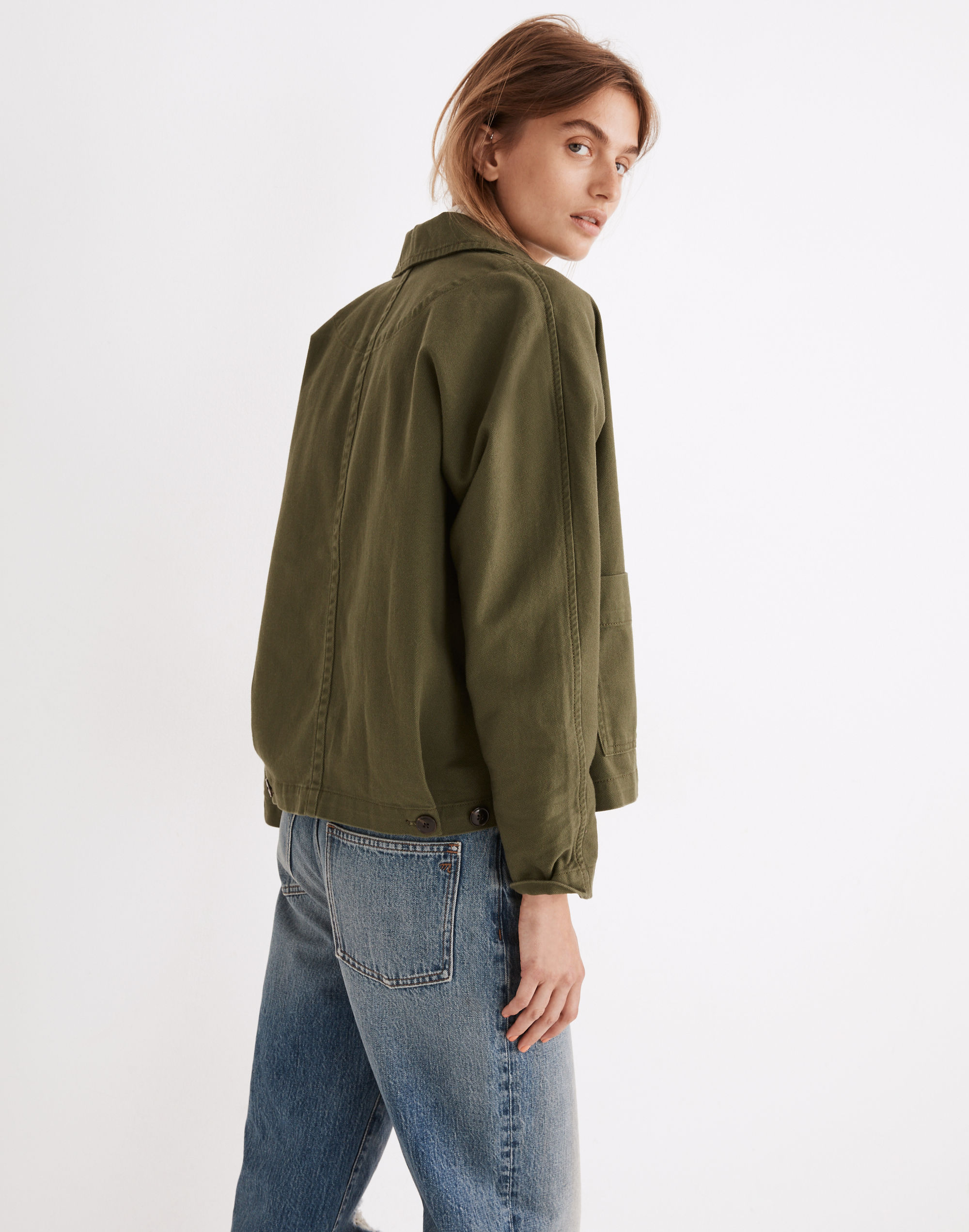 Drapey Pomeray Chore Jacket | Madewell