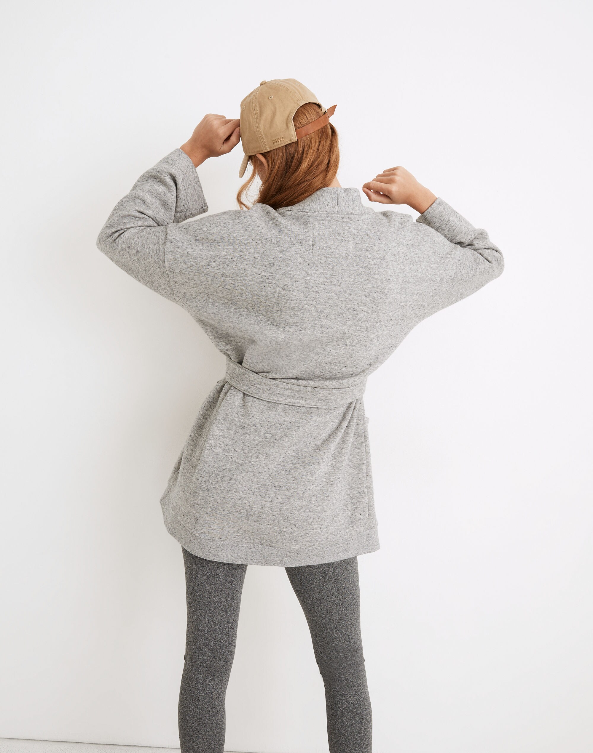 MWL Betterterry Wrap Sweatshirt Jacket | Madewell