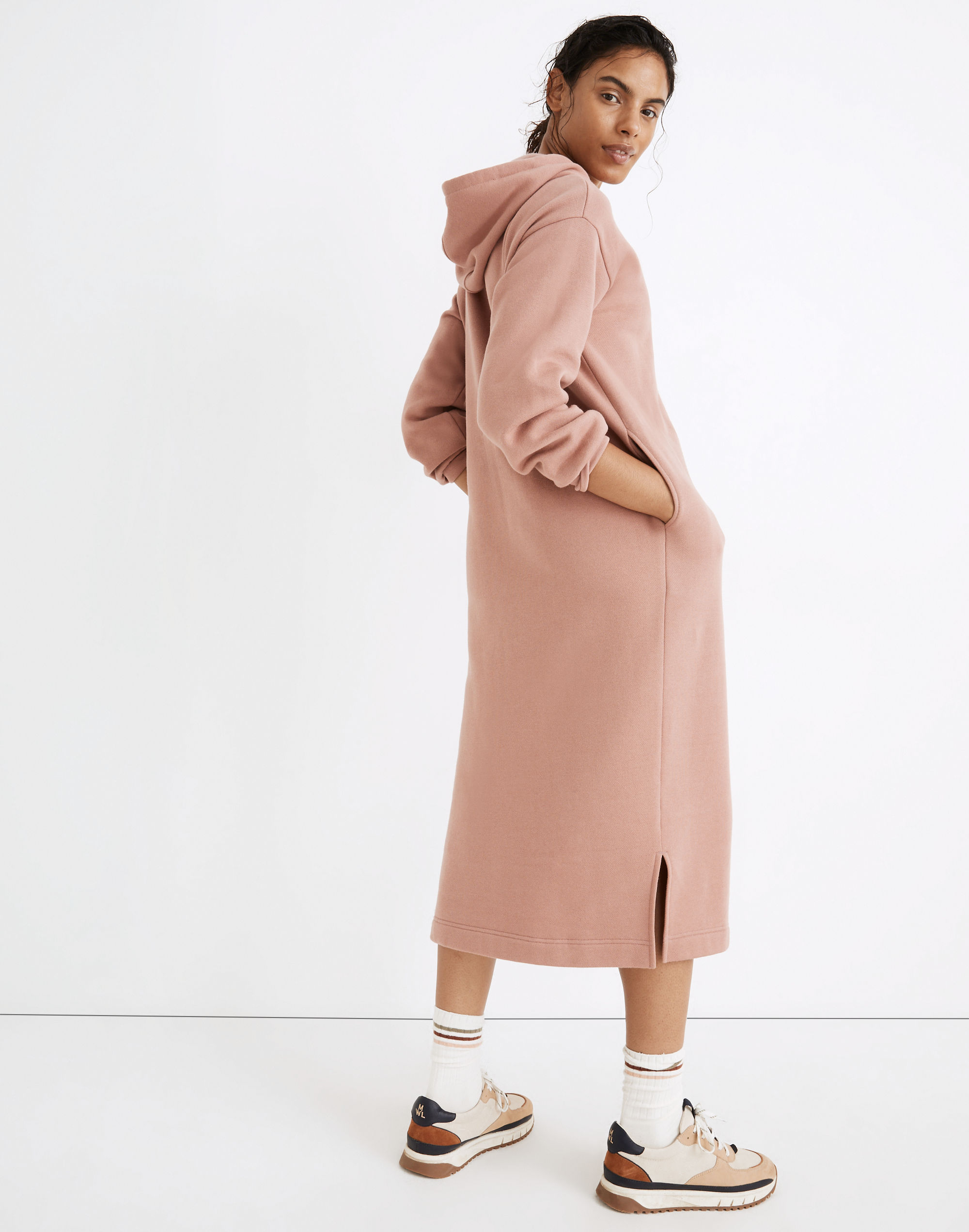 madewell hoodie dress