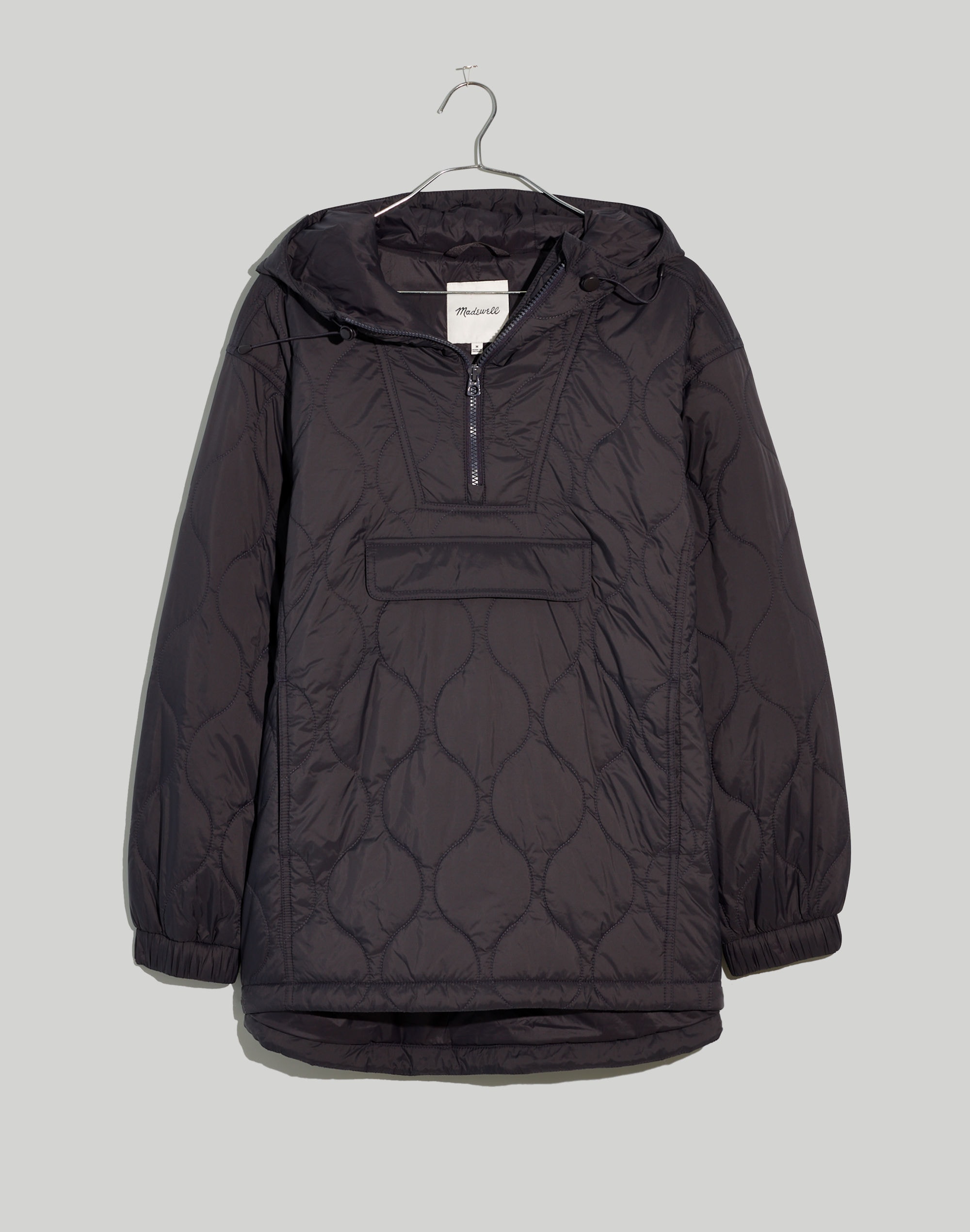 Quilted Packable Popover Puffer Jacket | Madewell