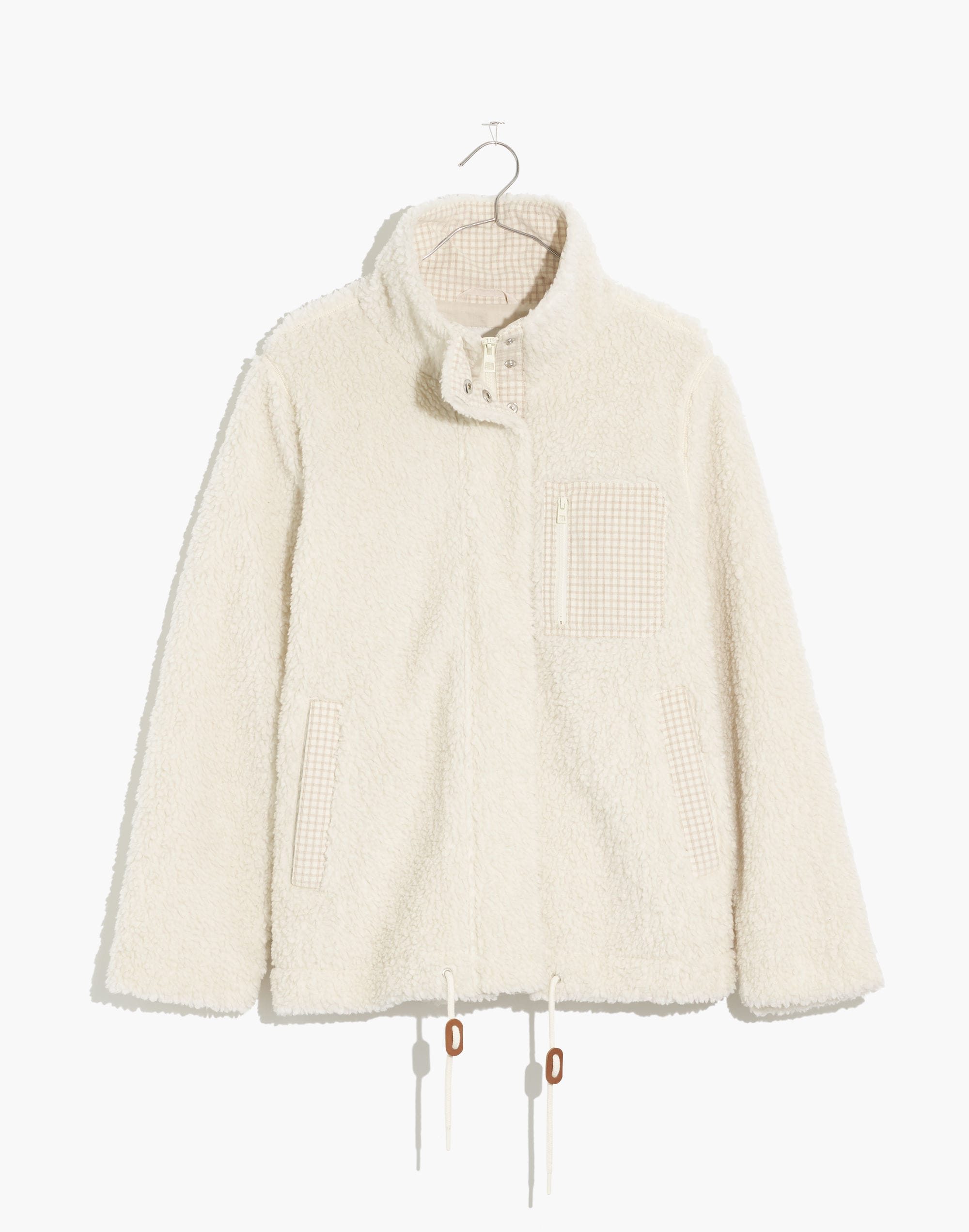 (Re)sourced Sherpa Zip Jacket | Madewell