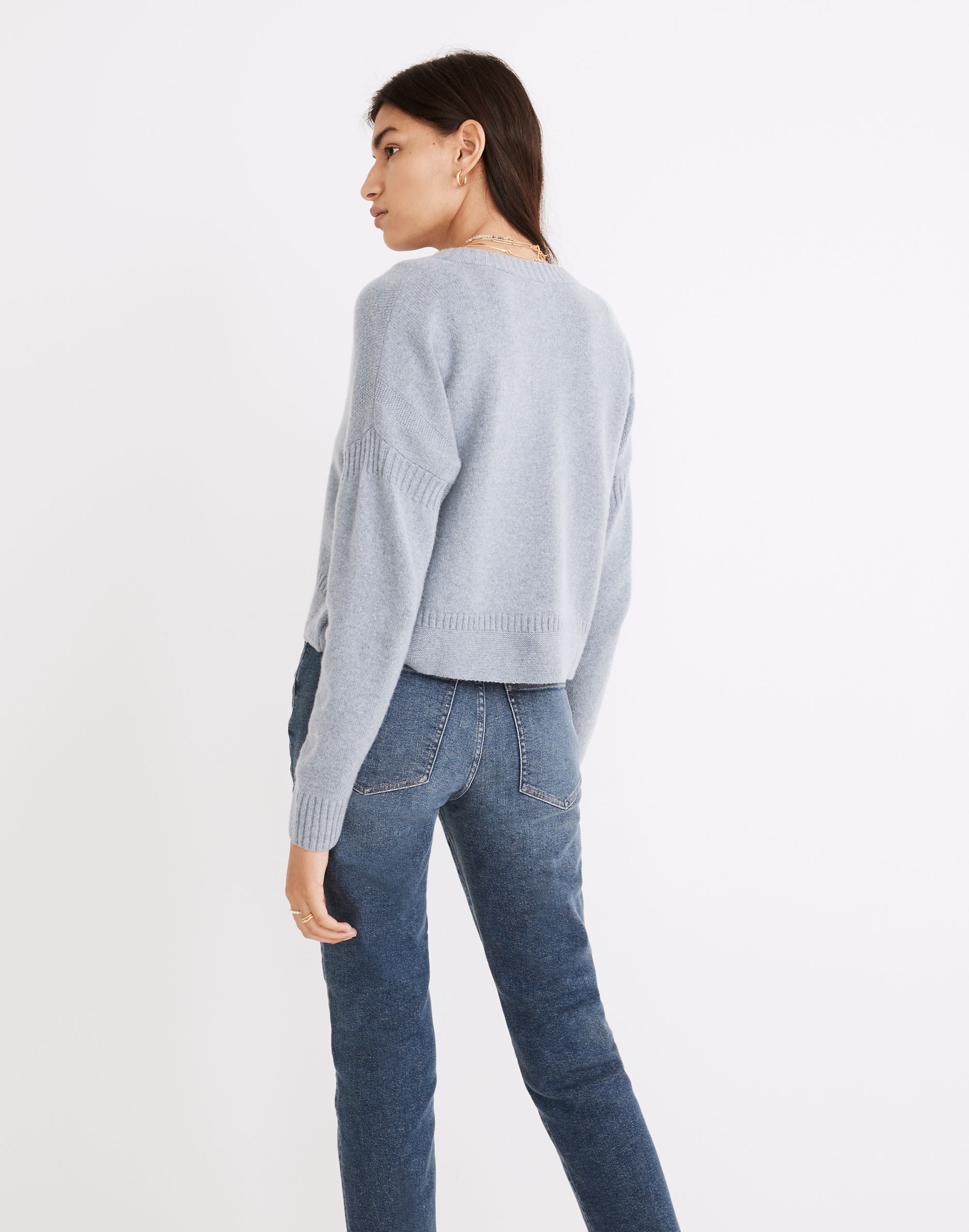 Clemence Cropped Cardigan Sweater | Madewell