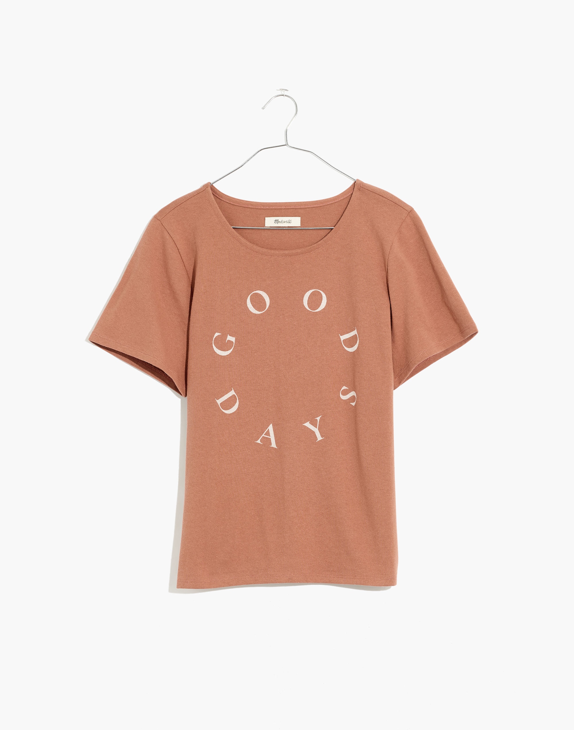 Good Days Shrunken Tee | Madewell