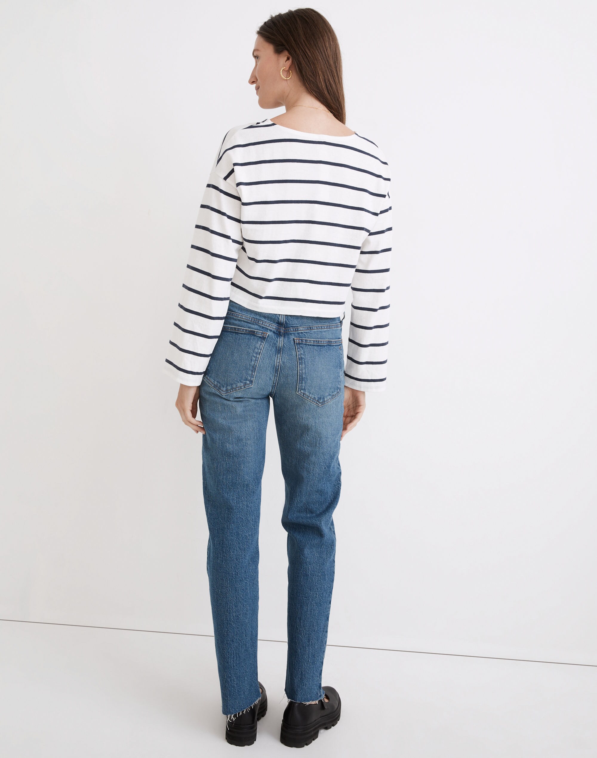 Supercrop Long-Sleeve Tee | Madewell