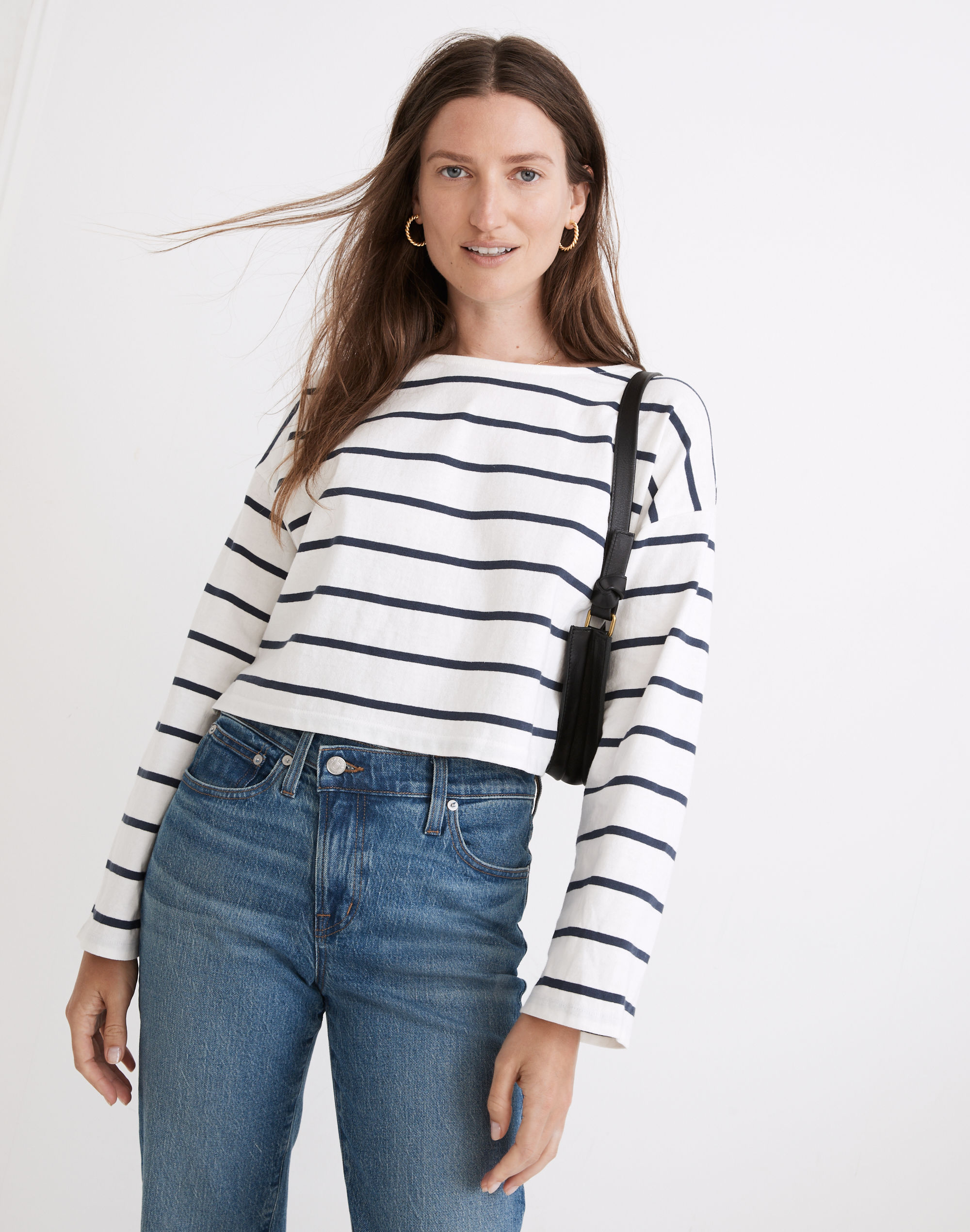 Supercrop Long-Sleeve Tee | Madewell