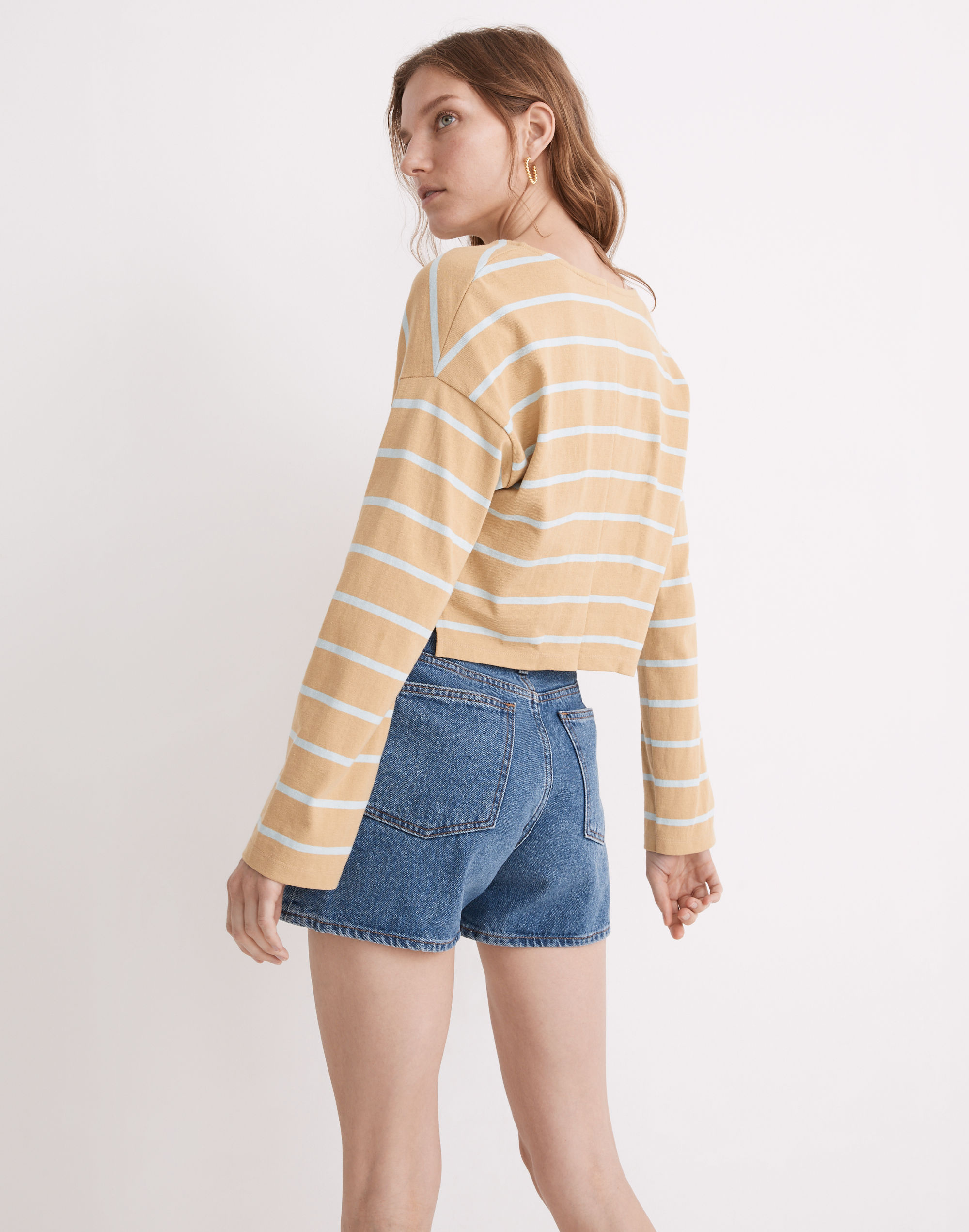 Supercrop Long-Sleeve Tee | Madewell