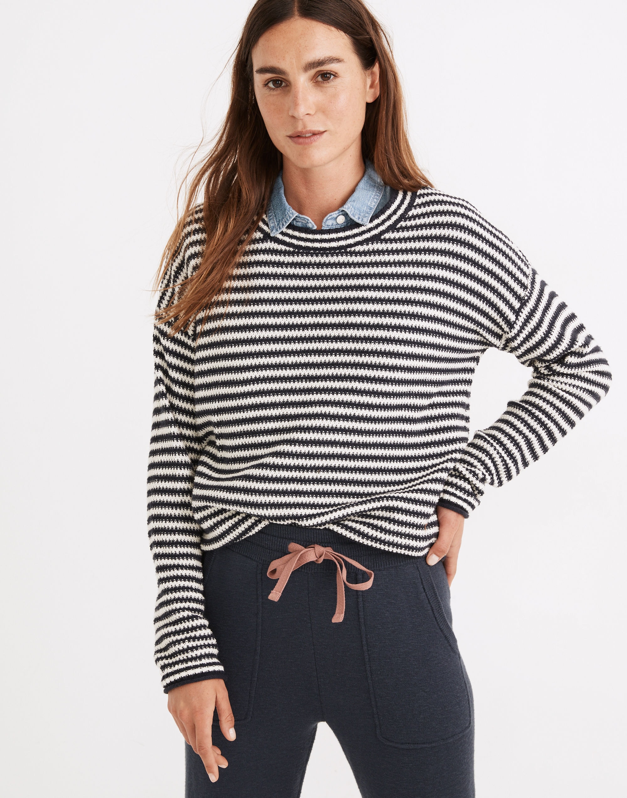 Seagrove Pullover Sweater in Stripe | Madewell