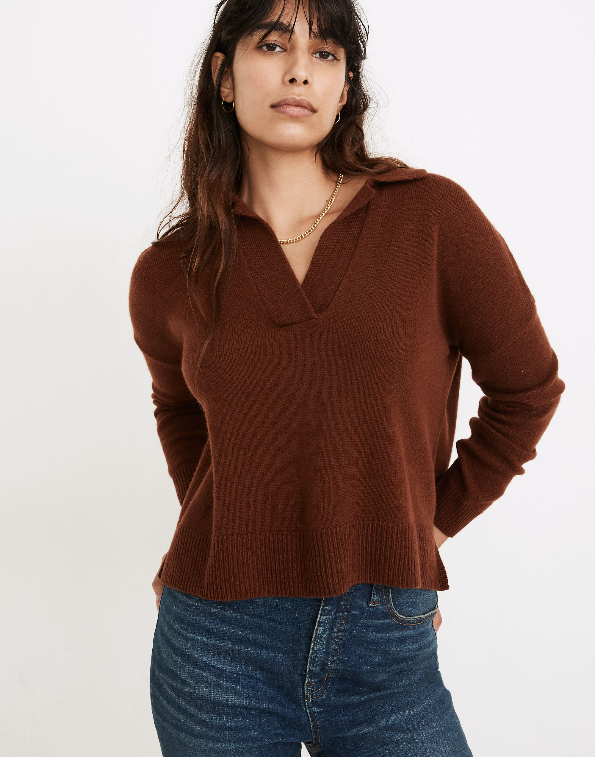 Davie Polo Sweater | Madewell