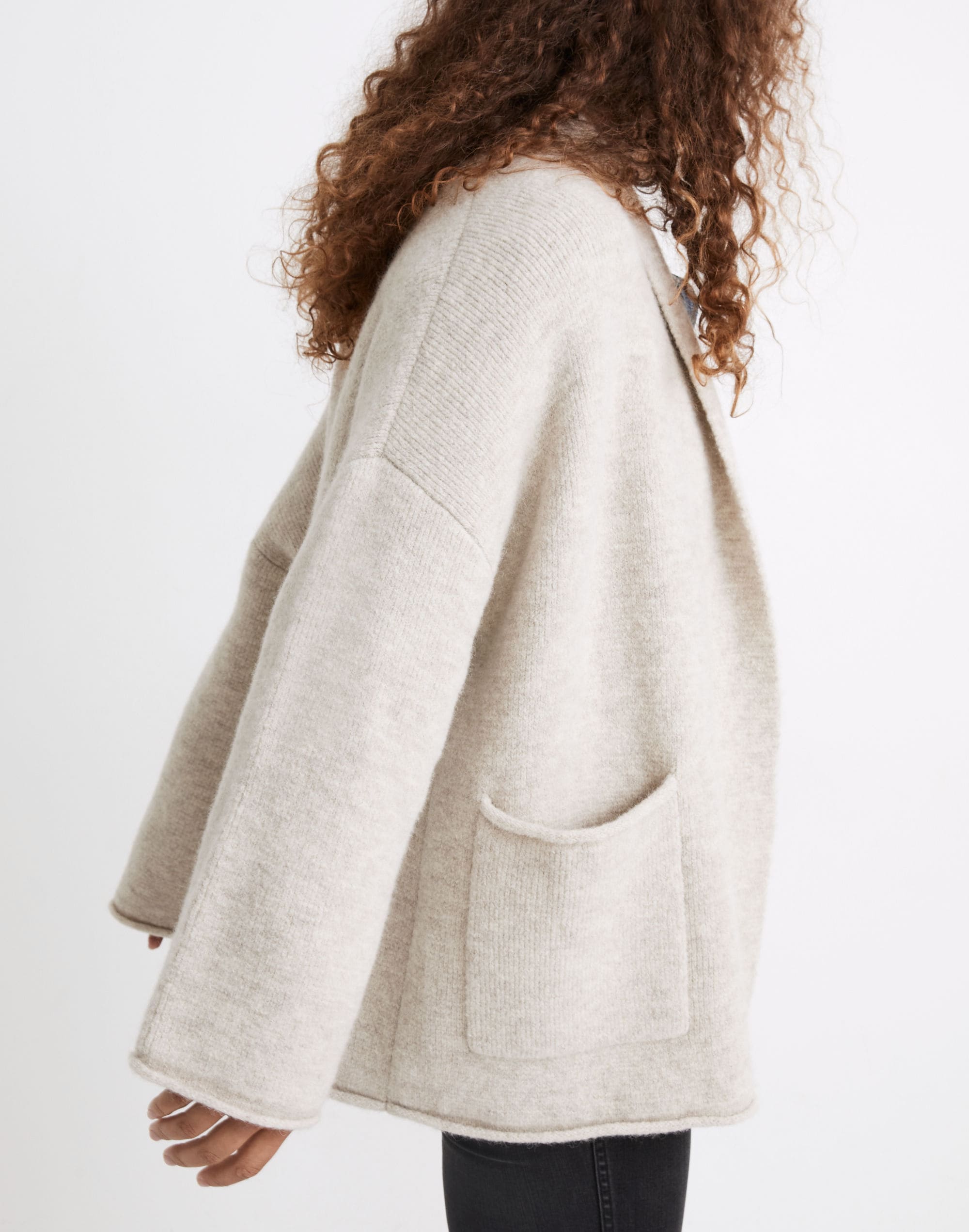 Madewell shawl hot sale collar coat