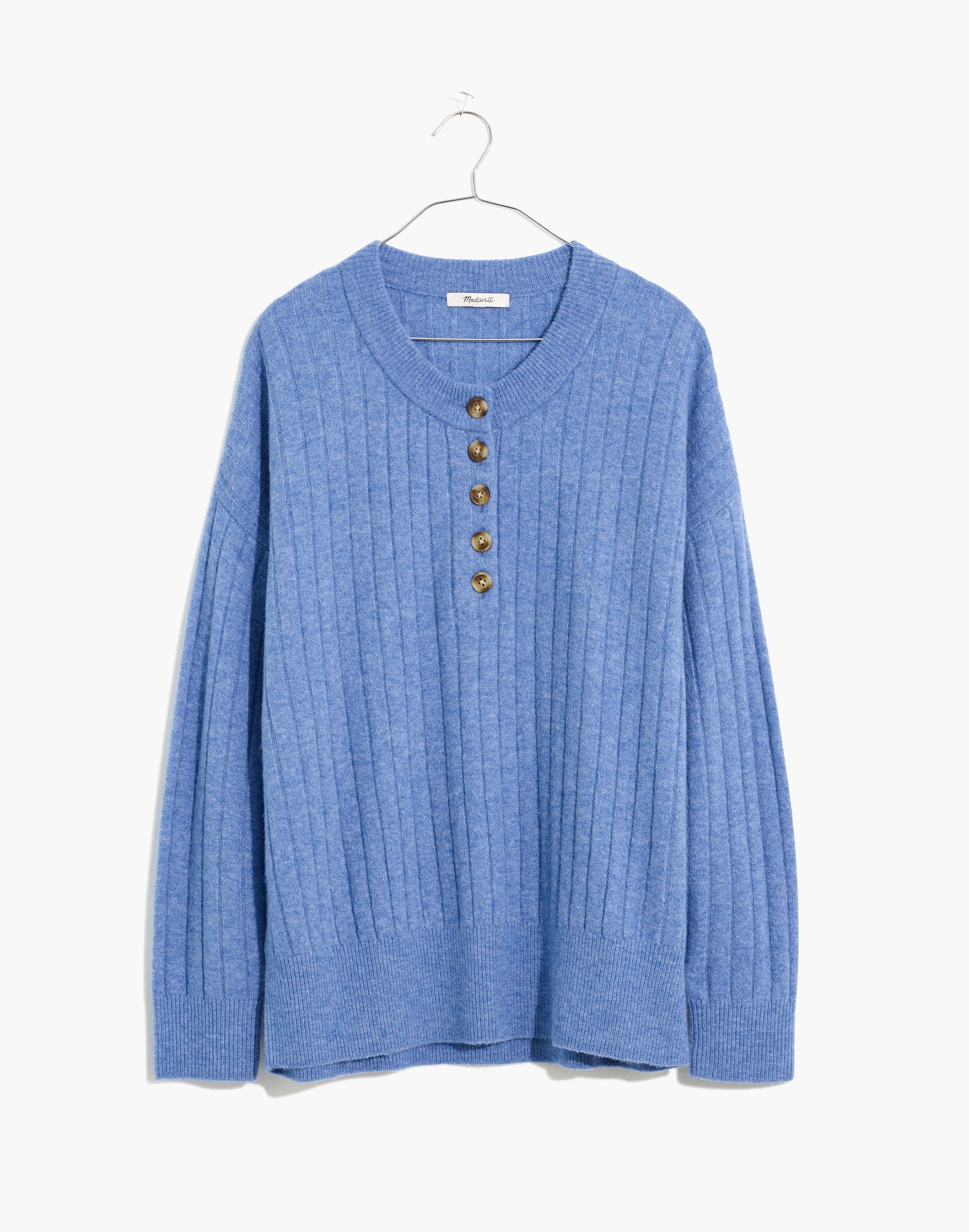 Bowden Henley Sweater Coziest Yarn | Madewell