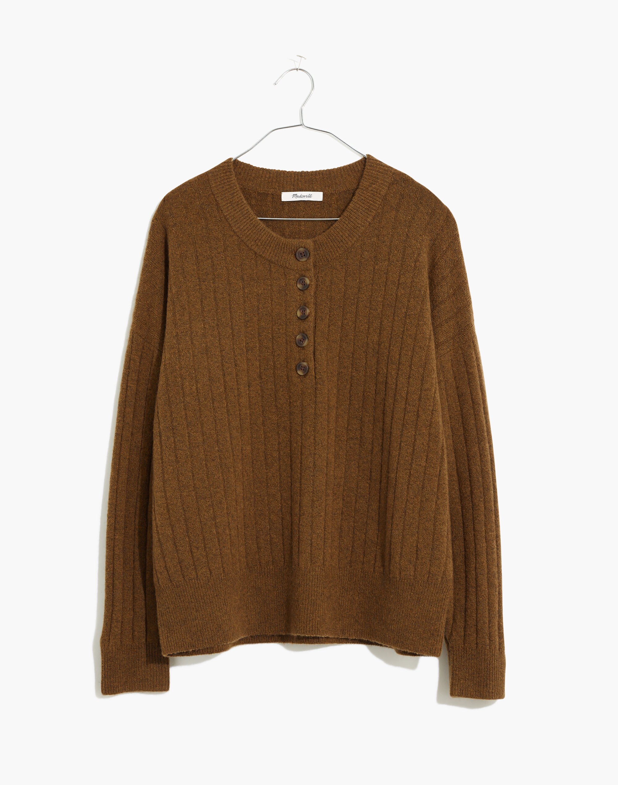 Bowden Henley Sweater Coziest Yarn | Madewell