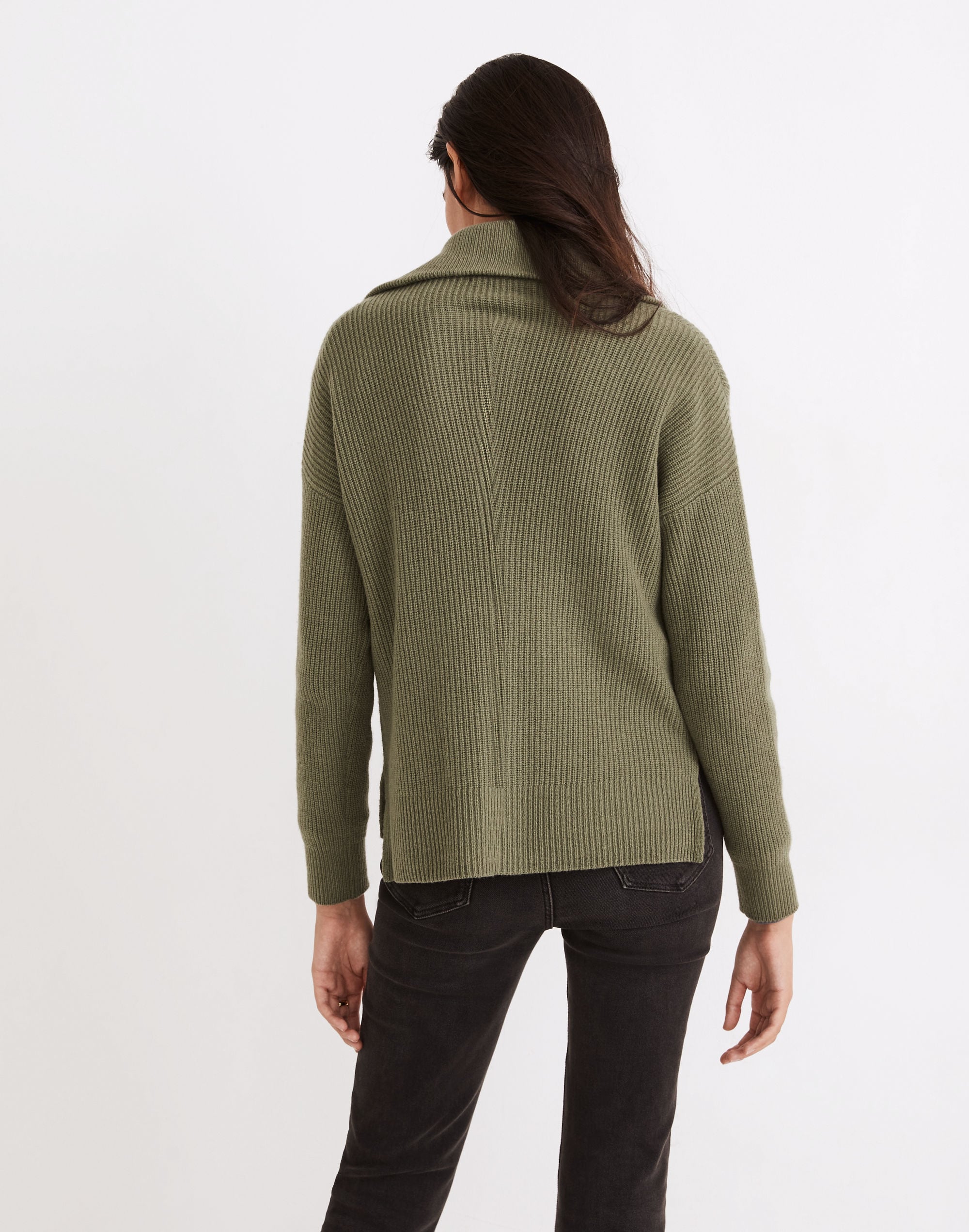 Glenbrook Half-Zip Pullover Sweater | Madewell