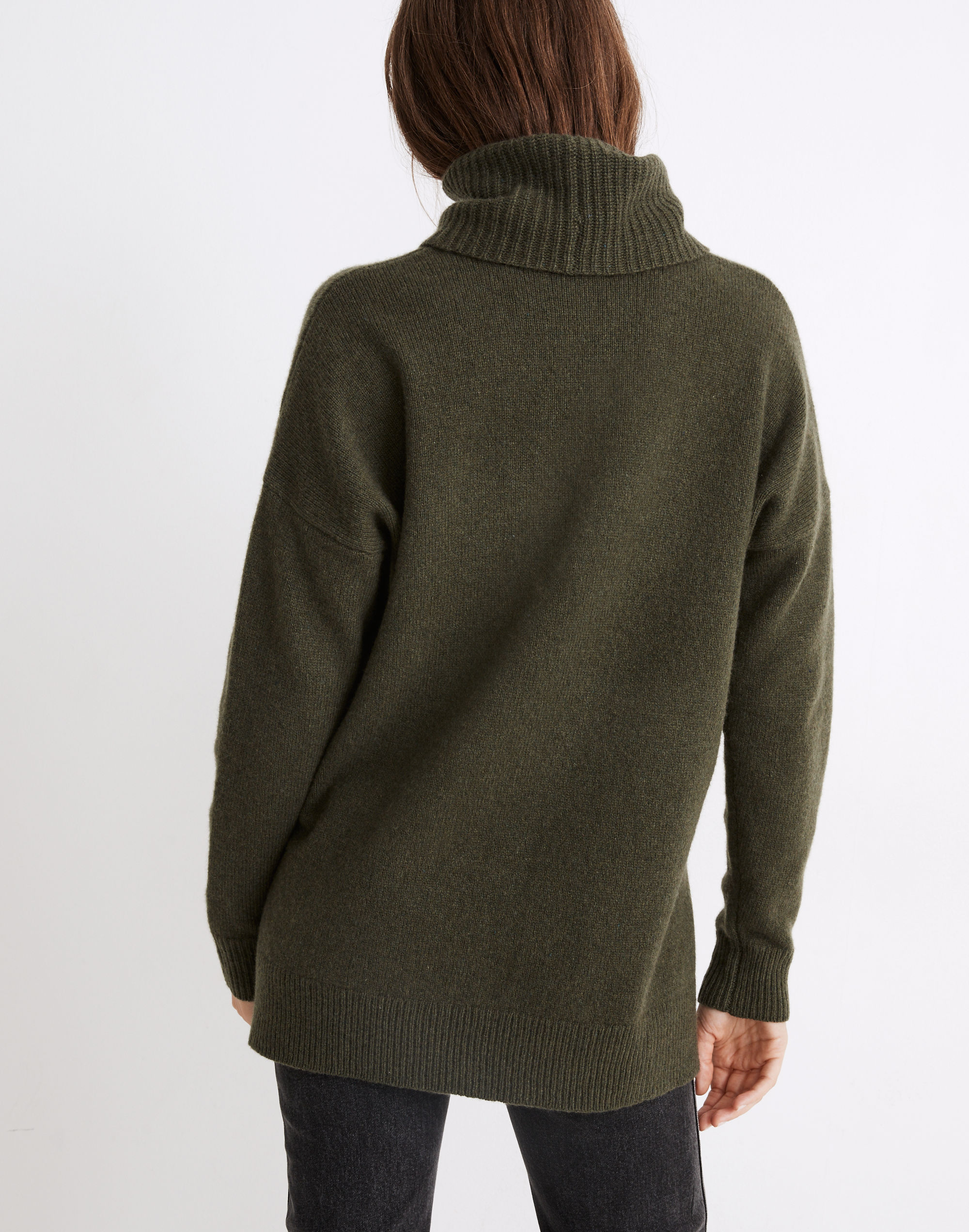 (Re)sourced Cashmere Convertible Turtleneck Sweater | Madewell