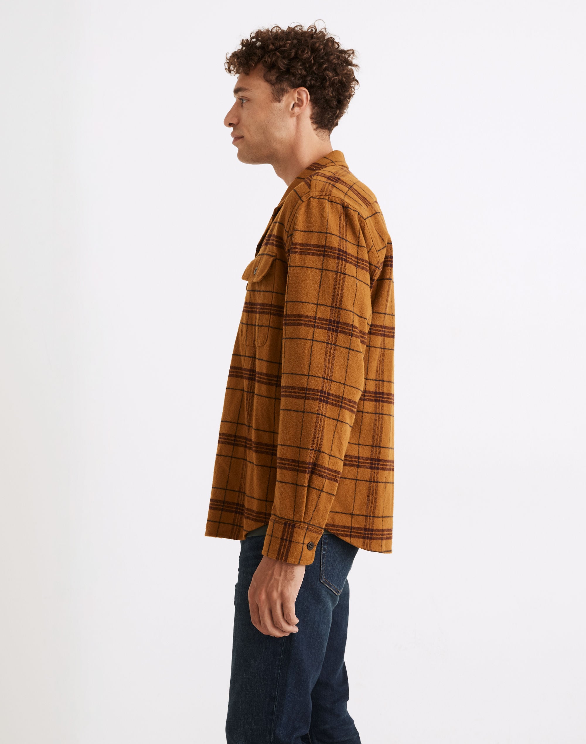 Brushed Twill Easy Shirt-Jacket | Madewell