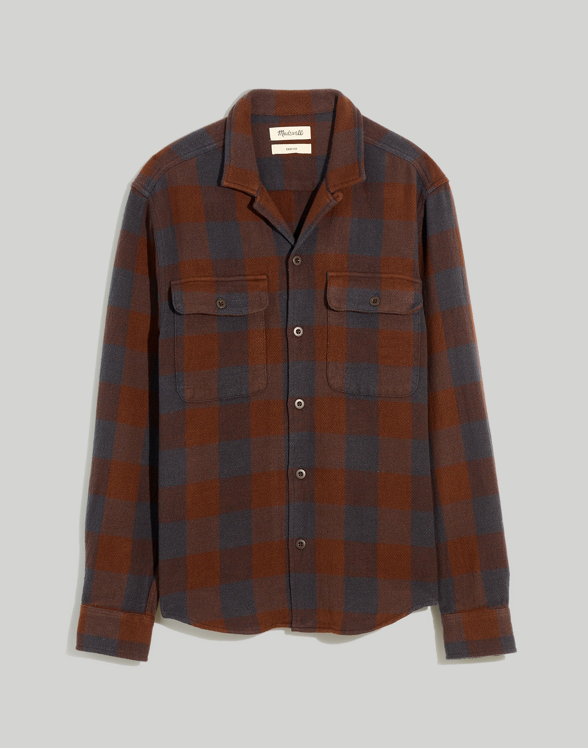 Brushed Twill Easy Shirt-Jacket