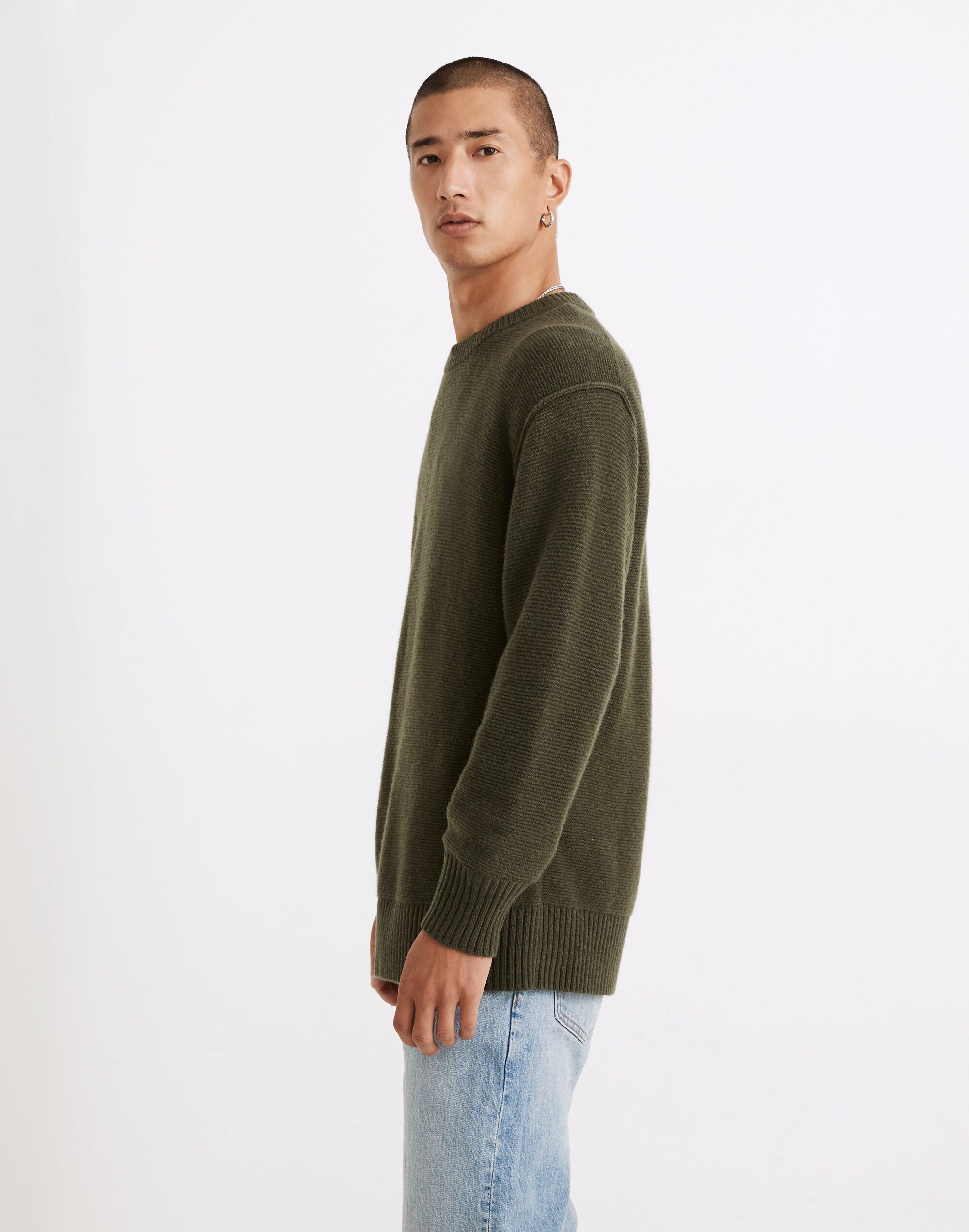 (Re)sourced Cashmere Donegal Sweater | Madewell