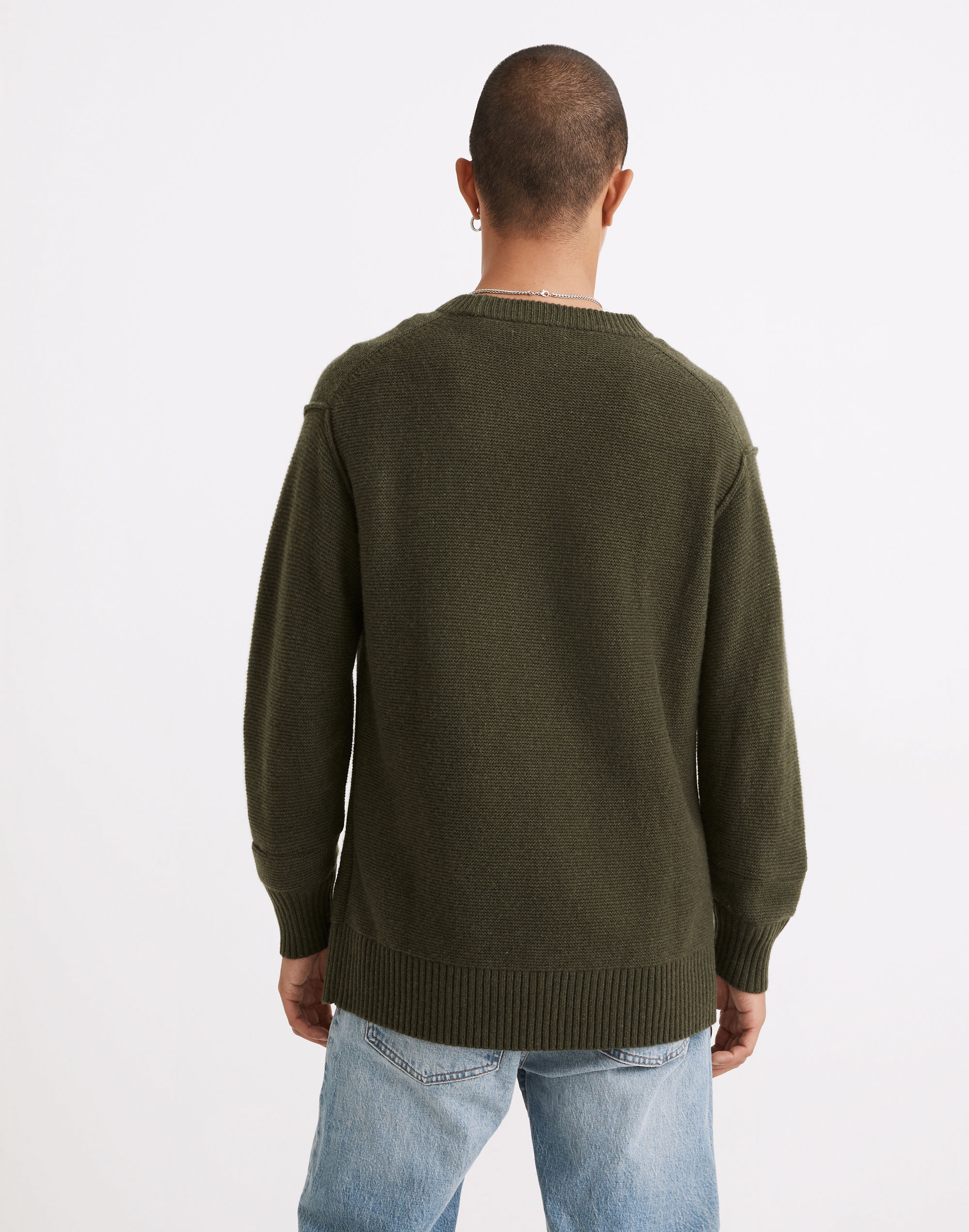 (Re)sourced Cashmere Donegal Sweater | Madewell