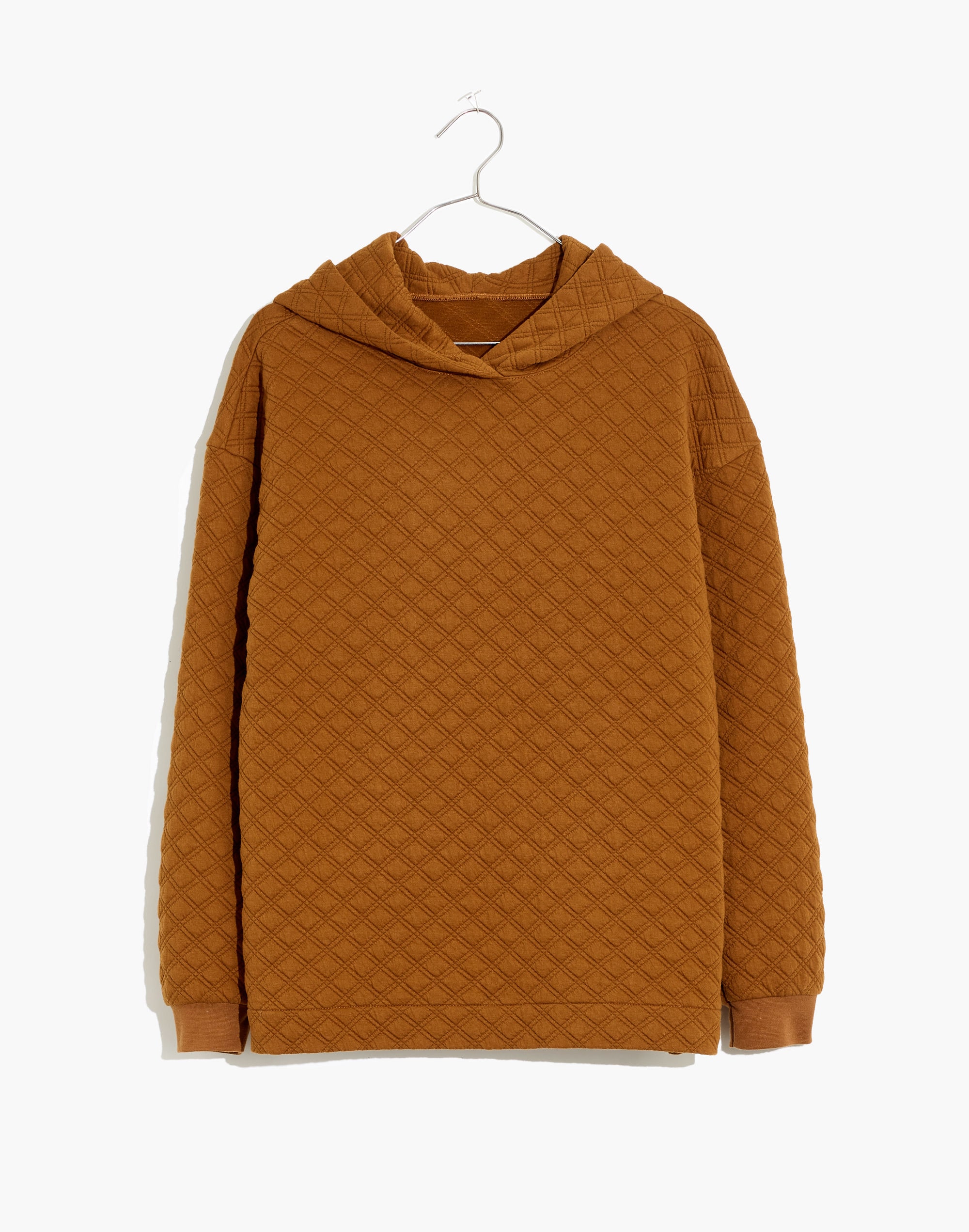 (Re)sourced Quilted Hoodie Sweatshirt | Madewell