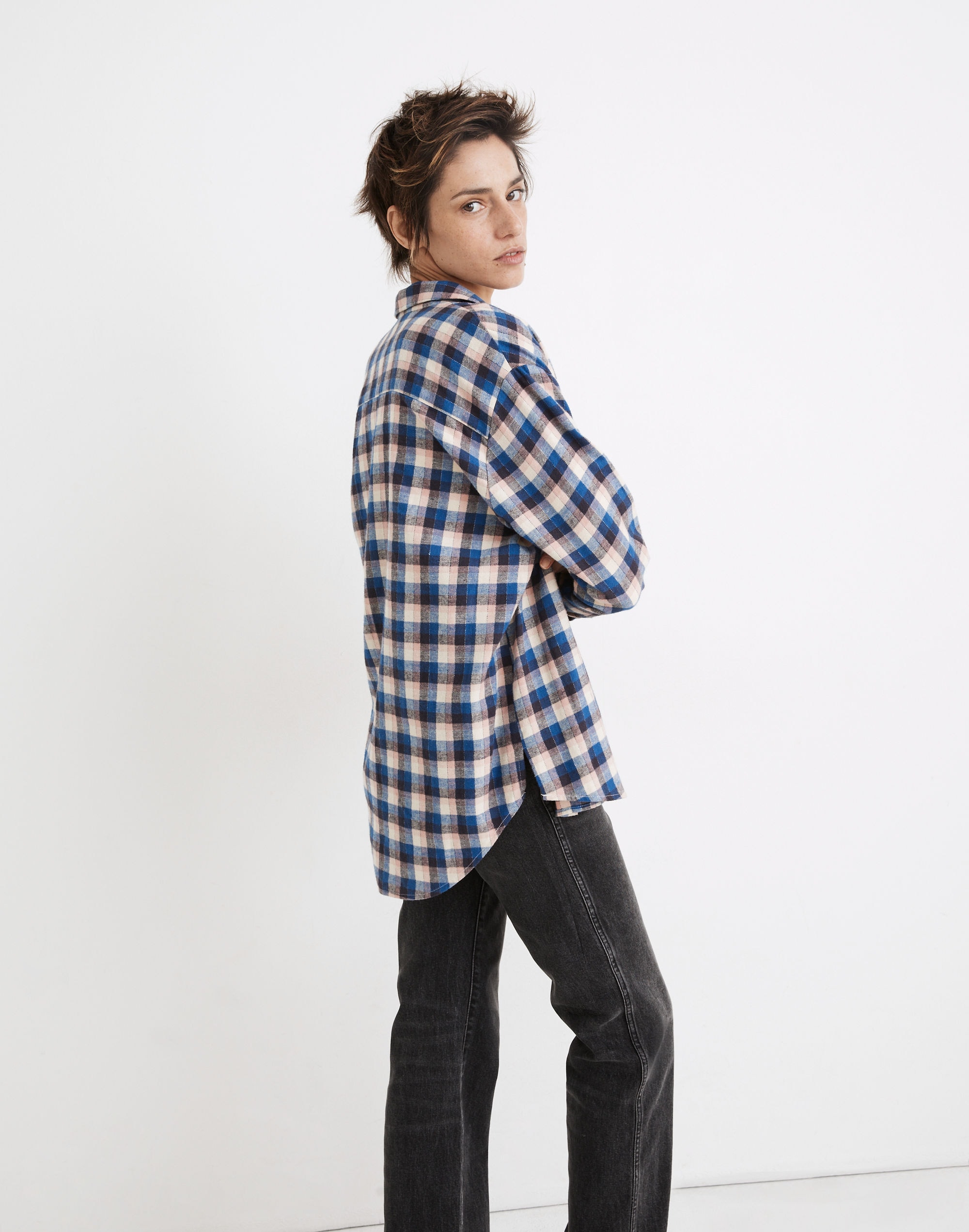 Flannel Sunday Shirt in Delgany Plaid | Madewell