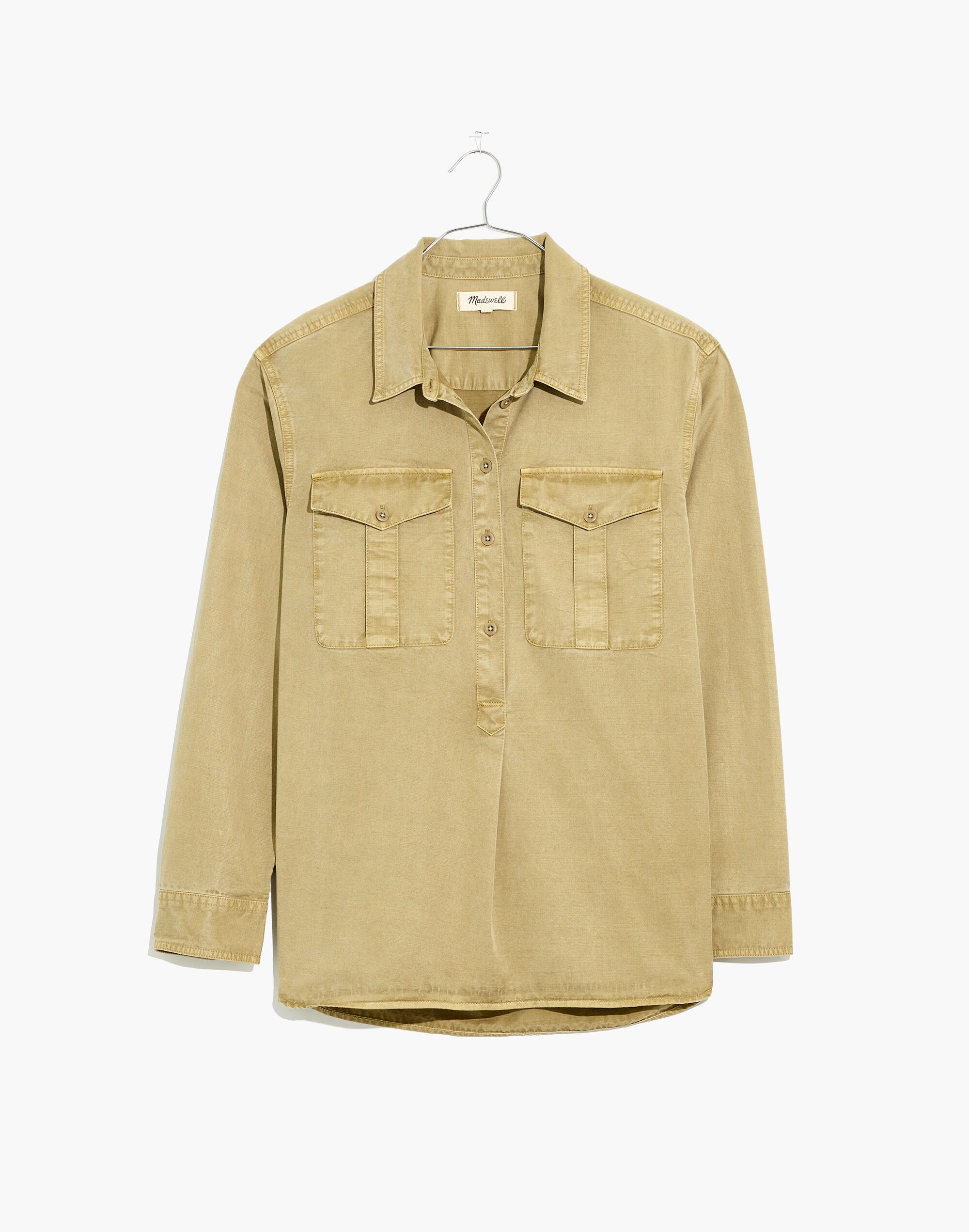 Military Popover Shirt | Madewell