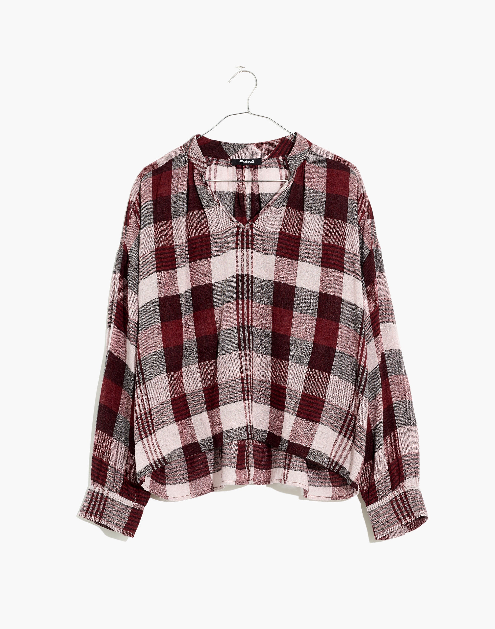 Highroad Popover Shirt Schorr Plaid | Madewell