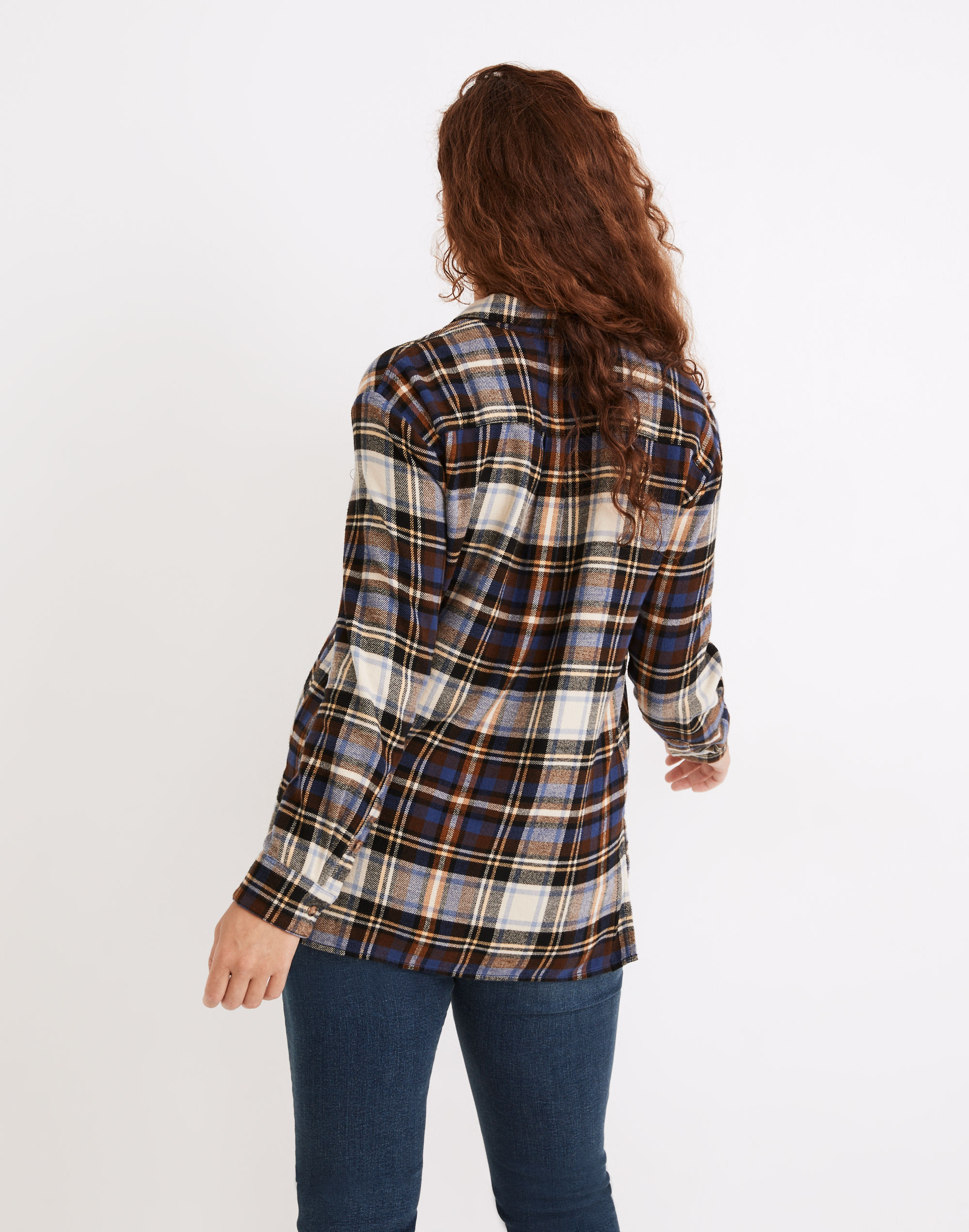 Flannel Oversized Ex-Boyfriend Shirt Fuller Plaid | Madewell