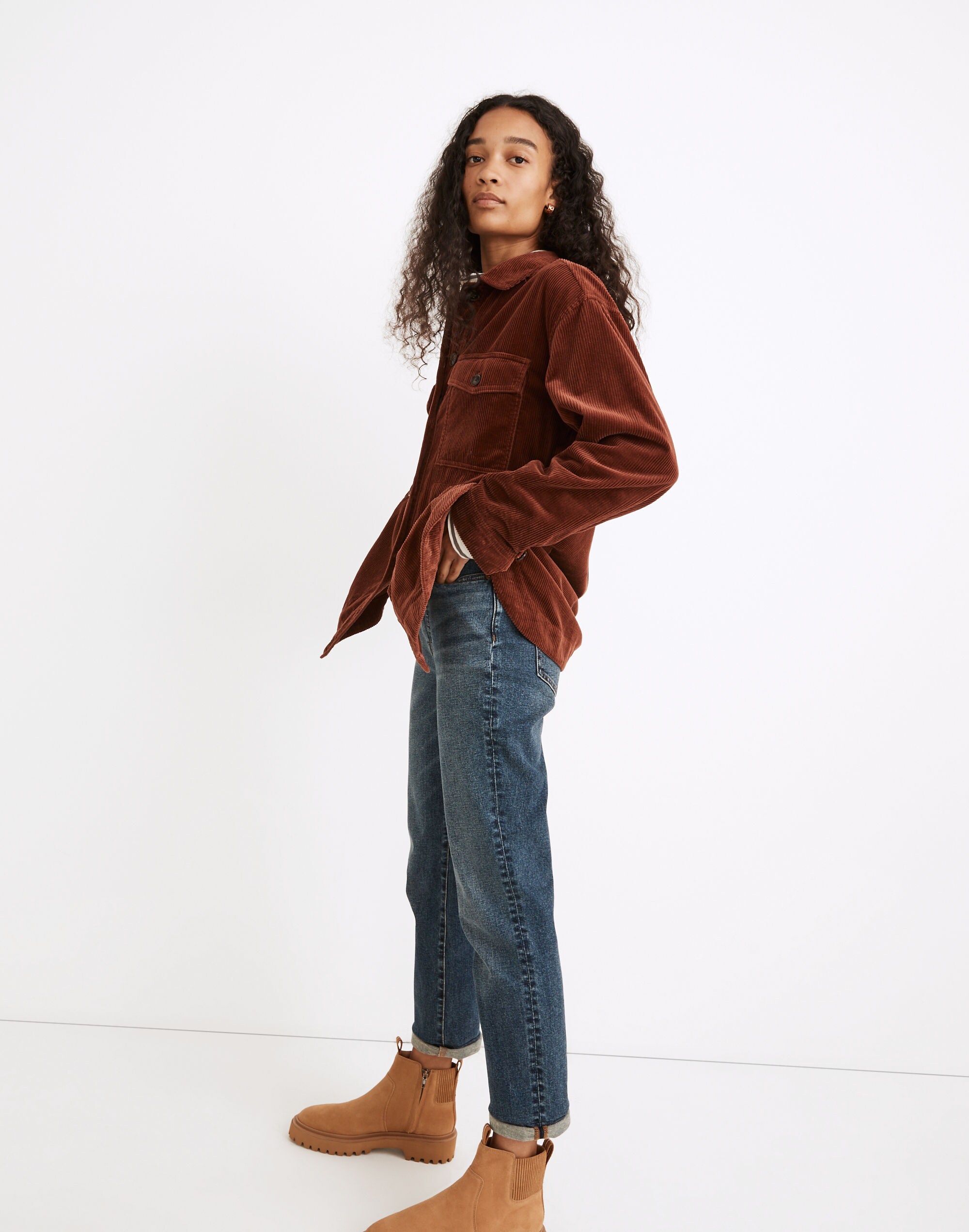 Corduroy Yorkway Shirt-Jacket | Madewell