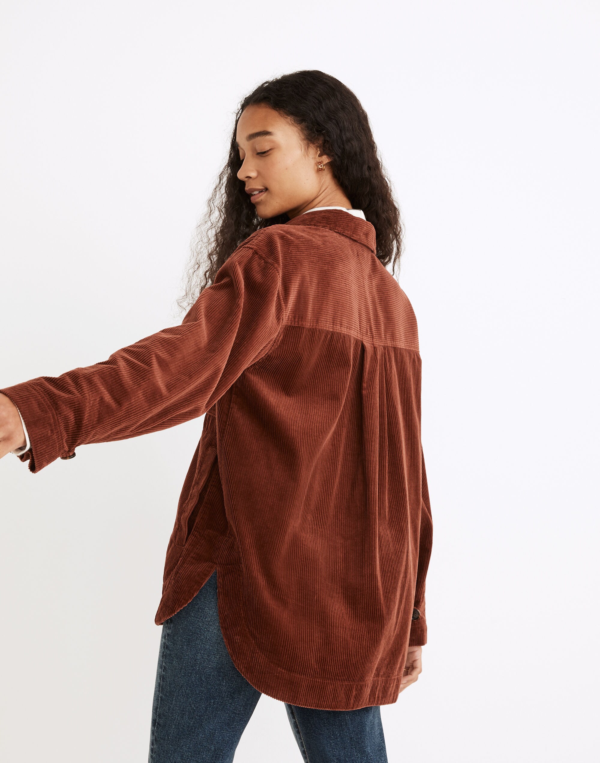 Corduroy Yorkway Shirt-Jacket | Madewell