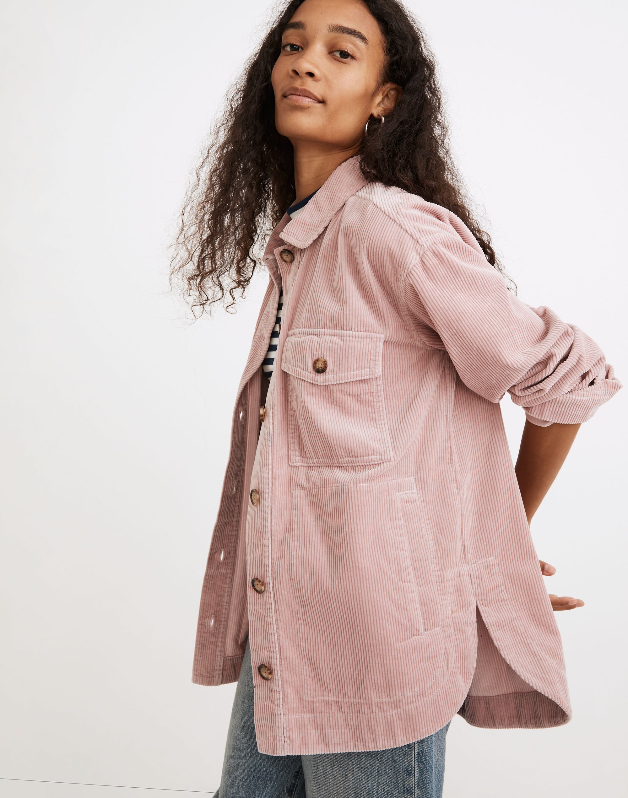 Corduroy Yorkway Shirt-Jacket | Madewell