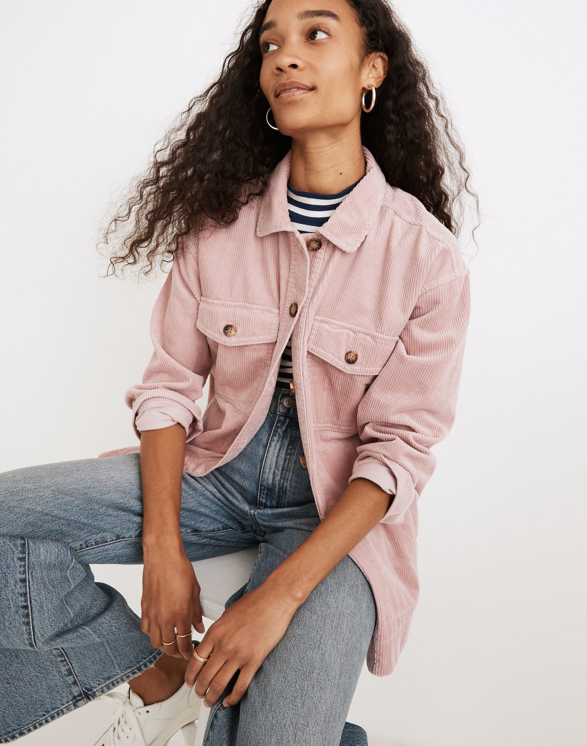 Corduroy Yorkway Shirt-Jacket | Madewell