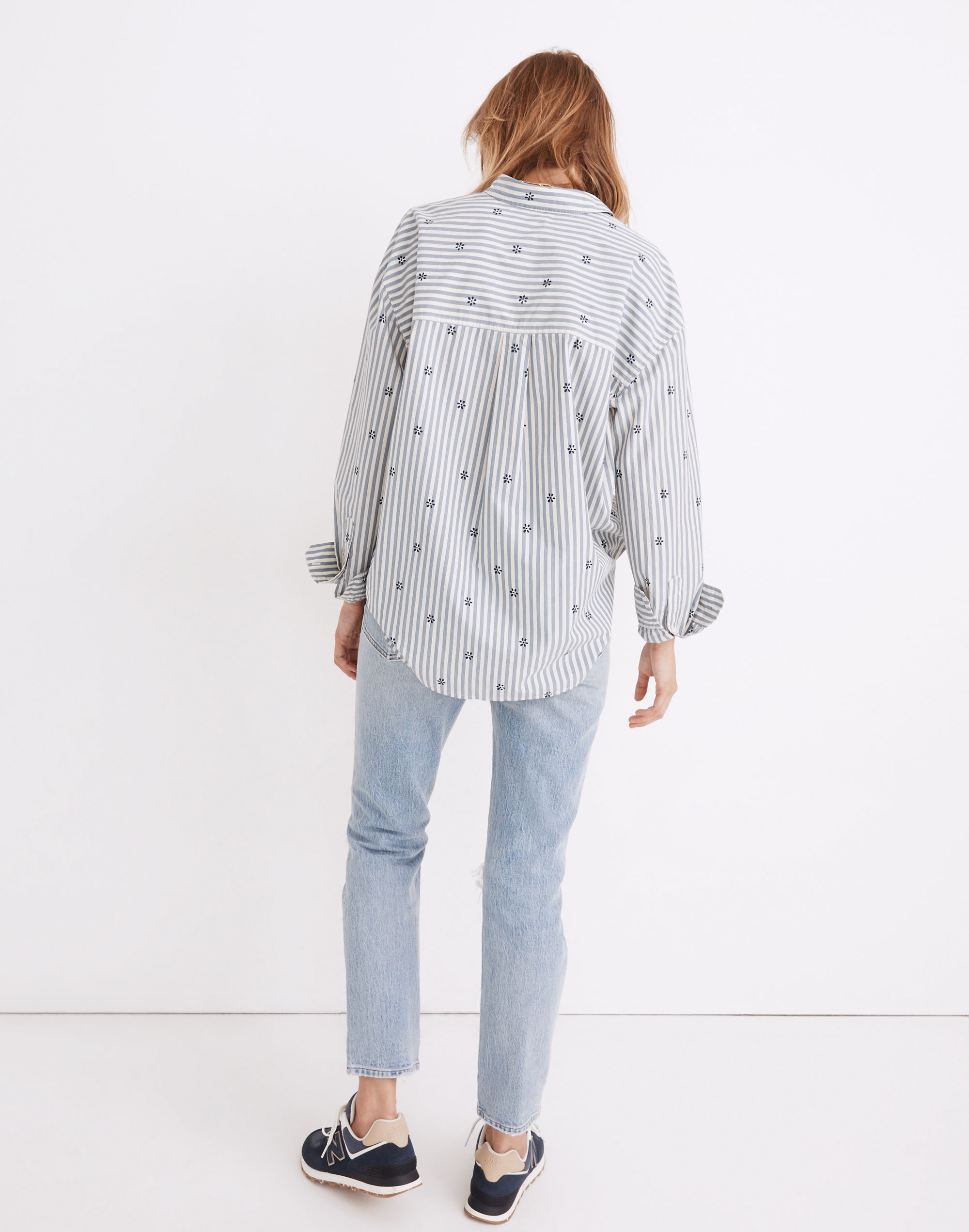 Floral Painter Shirt Stell Stripe | Madewell