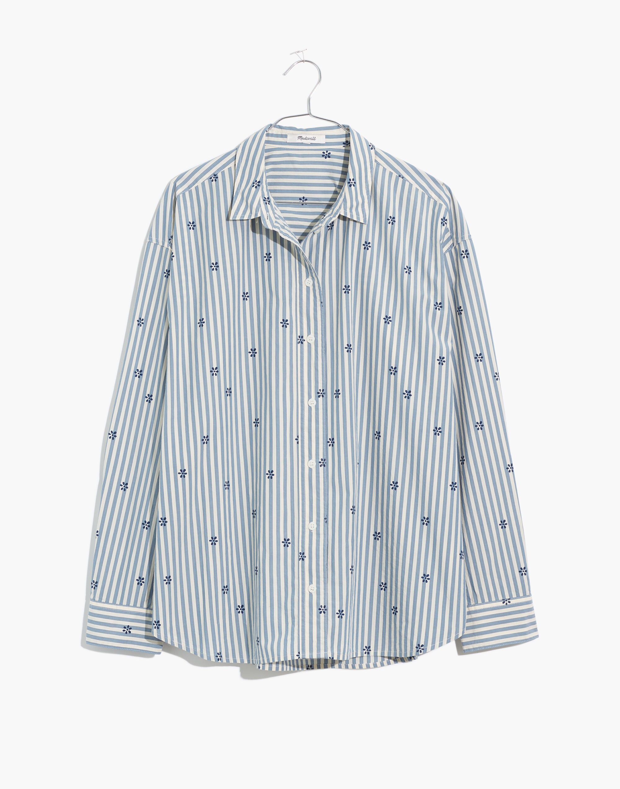 Floral Painter Shirt Stell Stripe | Madewell