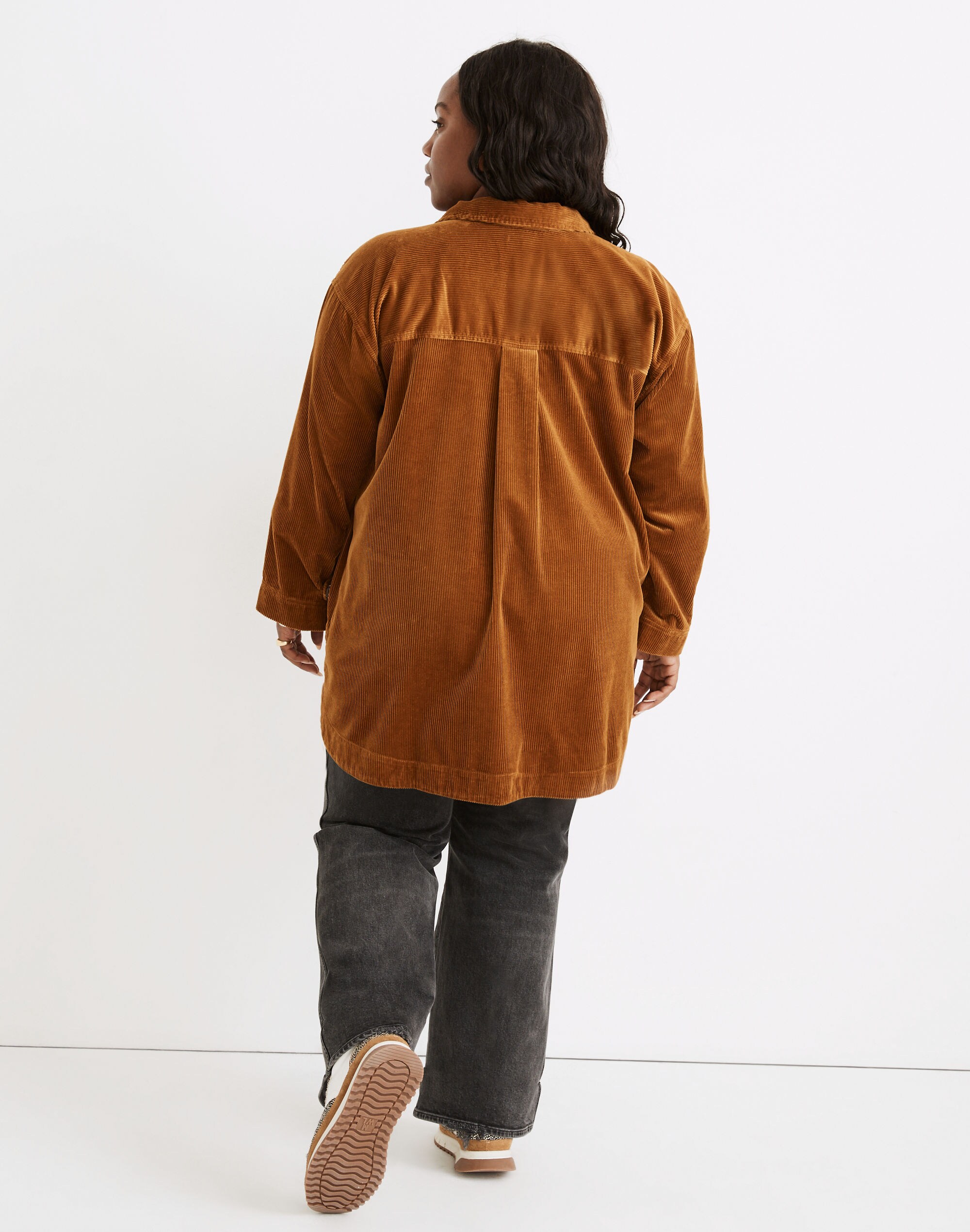 Plus Corduroy Yorkway Shirt-Jacket | Madewell