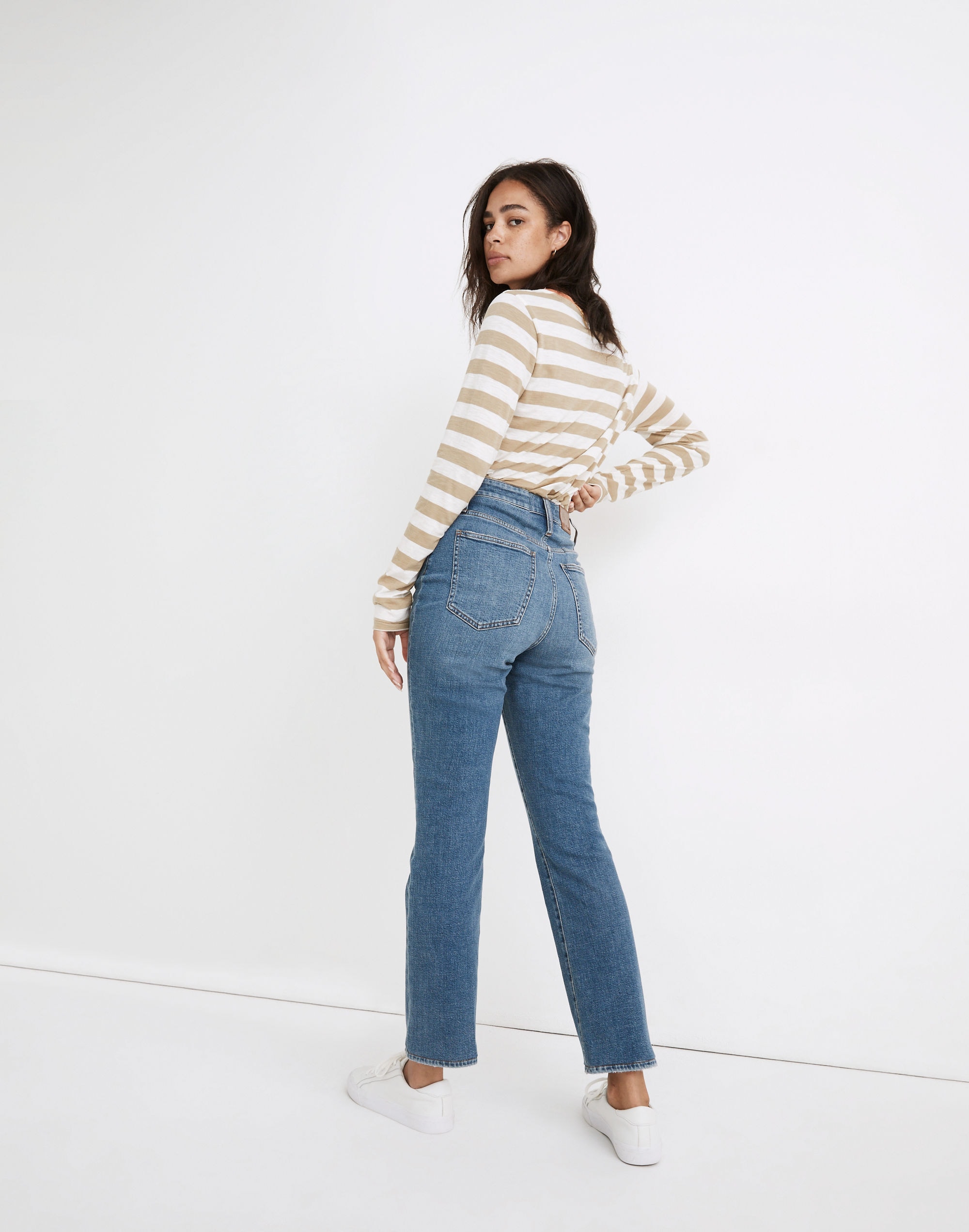 Petite Curvy Slim Demi-Boot Jeans Enright Wash | Madewell