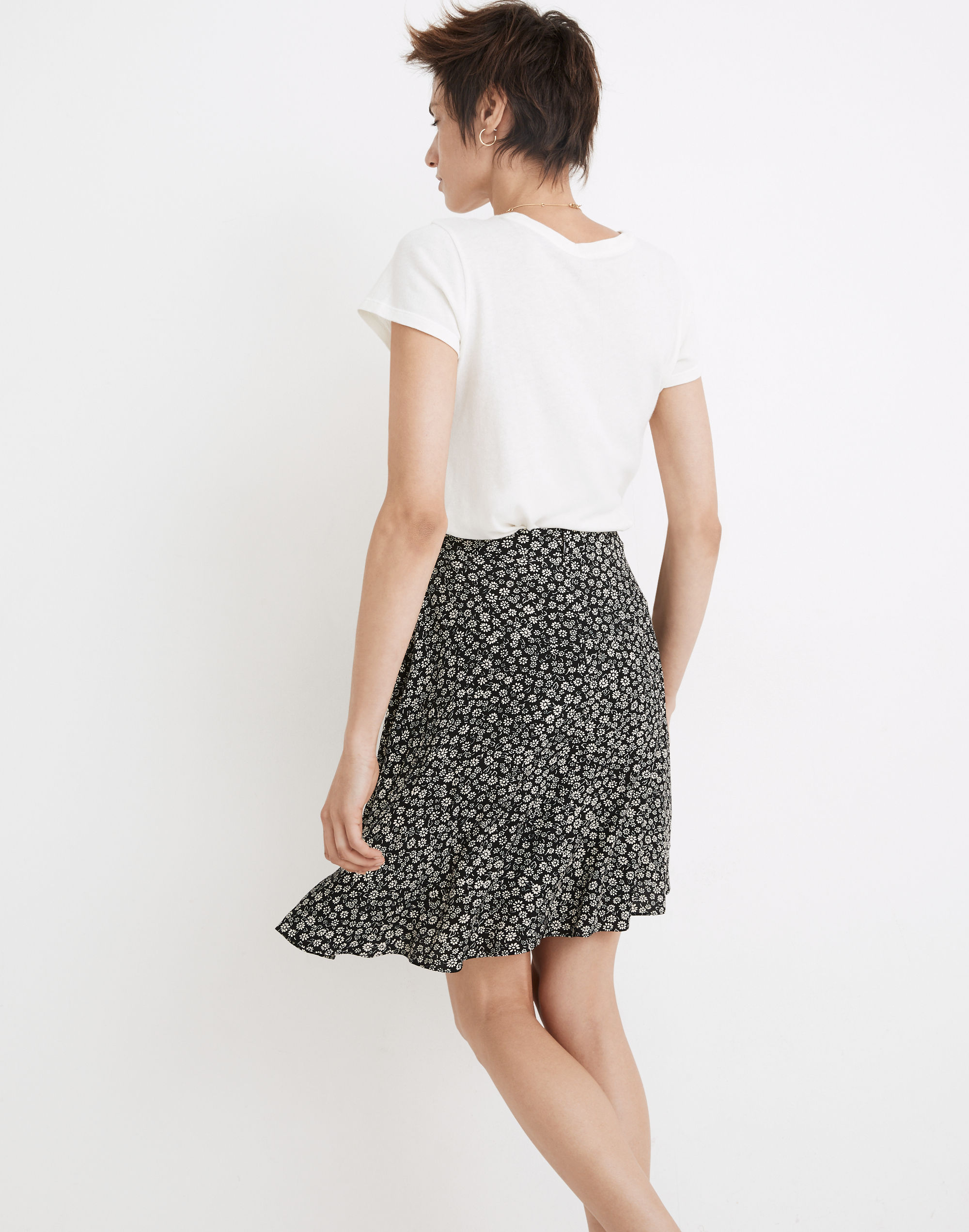 A-Line Mini Skirt in Parisian Ditsy | Madewell