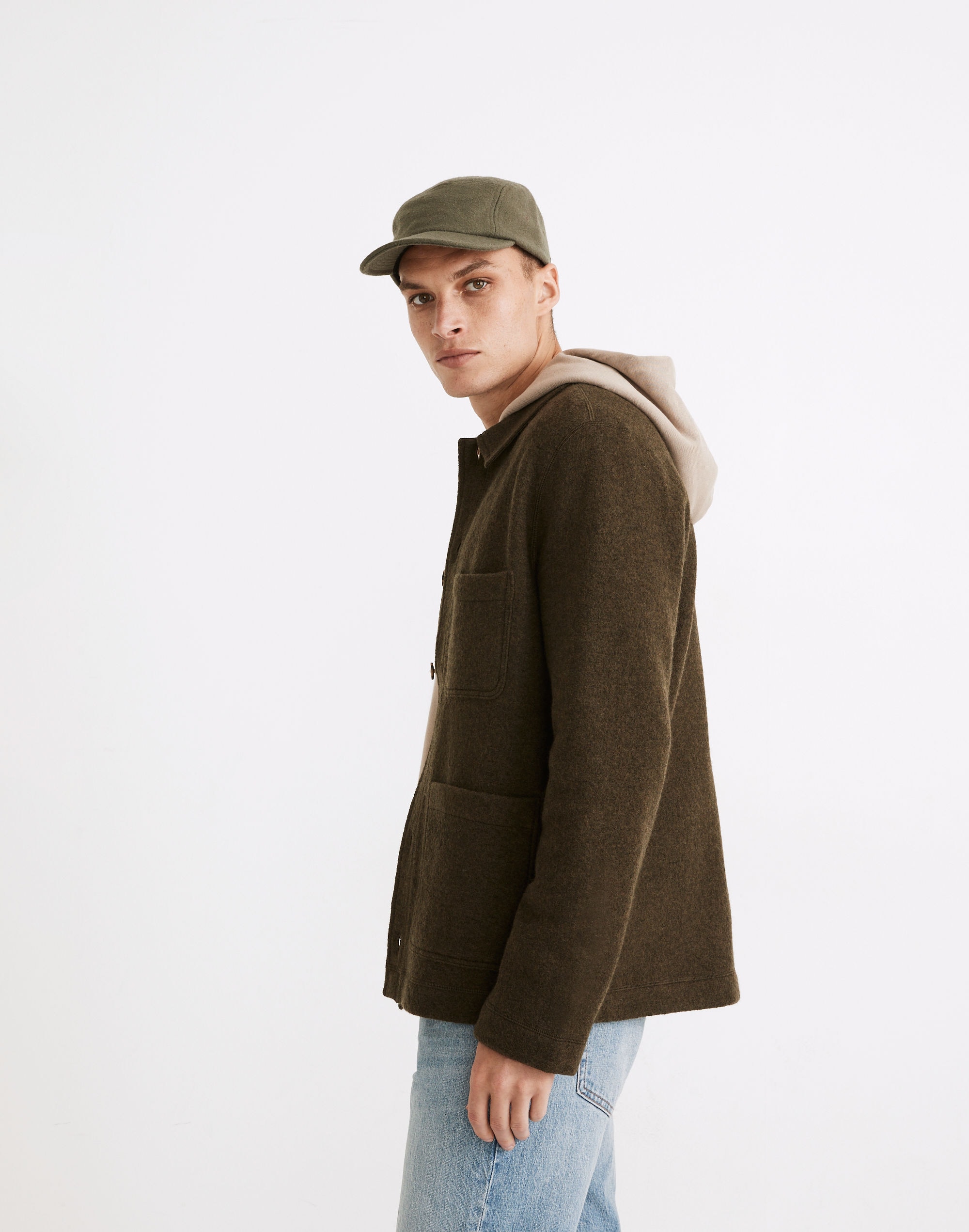 Boiled Wool Chore Coat | Madewell