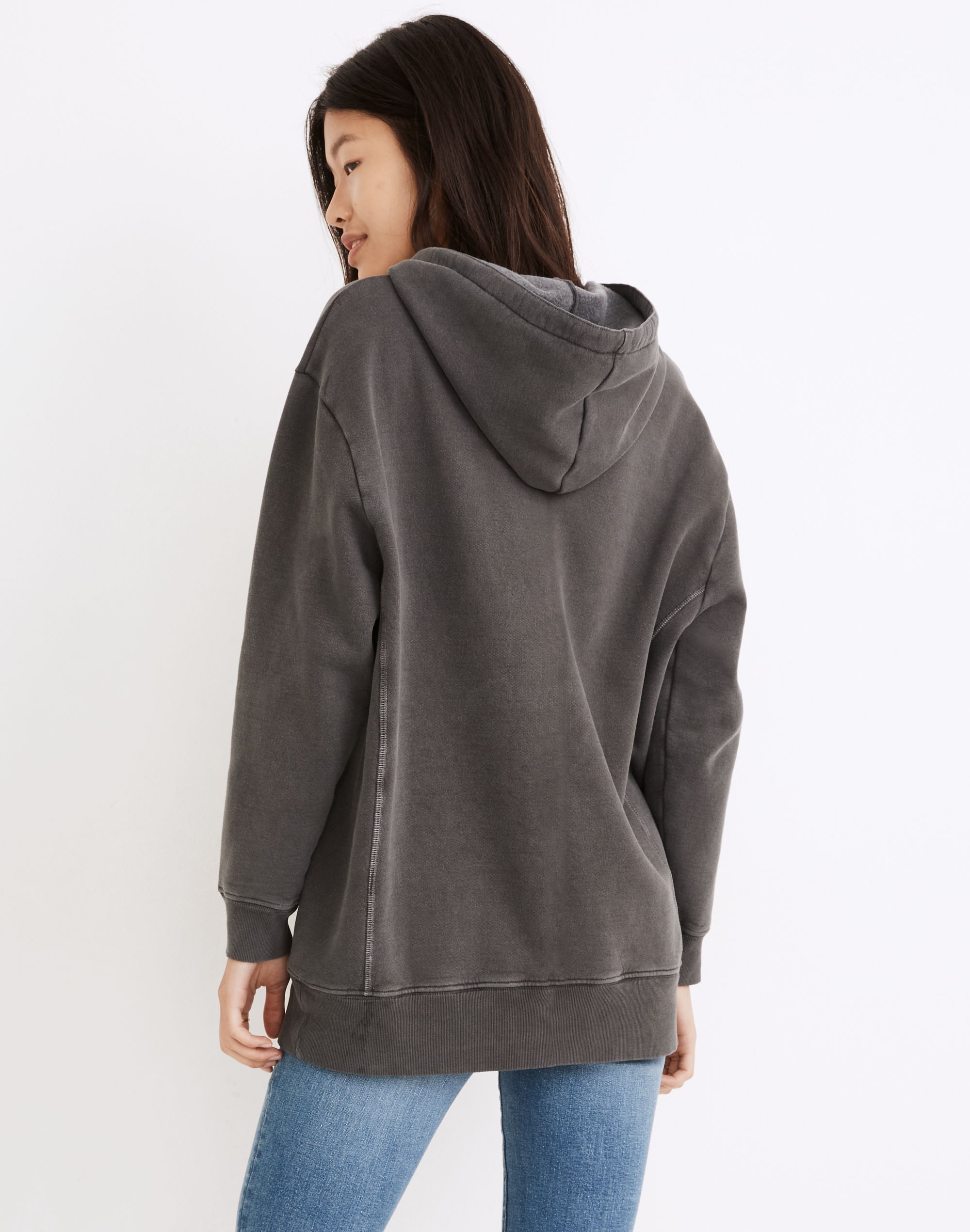 Rivet & Thread Garment-Dyed Oversized Hoodie Sweatshirt | Madewell