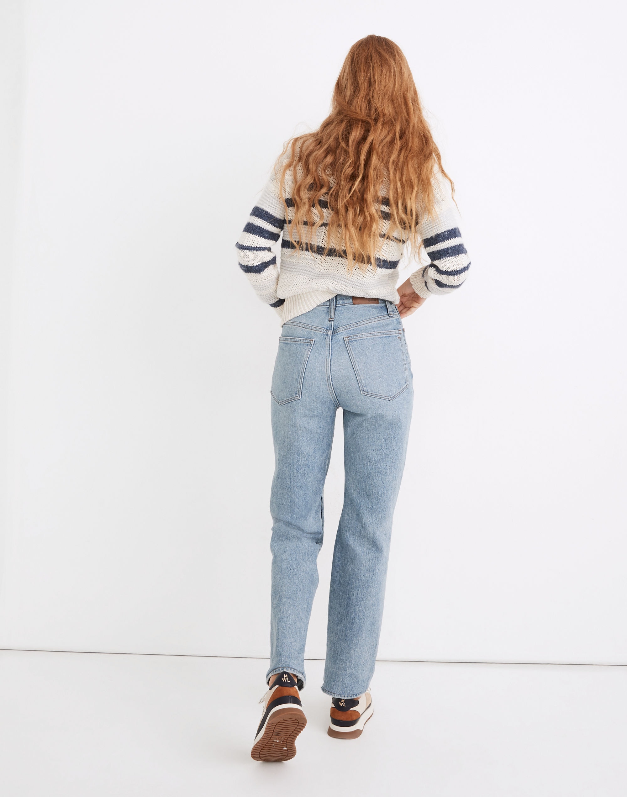 The Perfect Vintage Straight Jean in Mayfield Wash