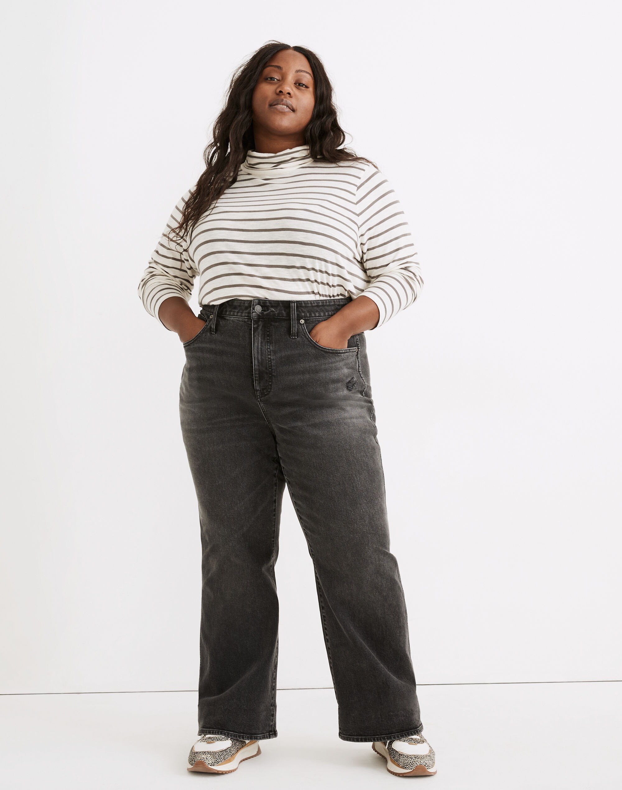 Plus Curvy '90s High-Rise Bootcut Jeans Lindale Wash | Madewell