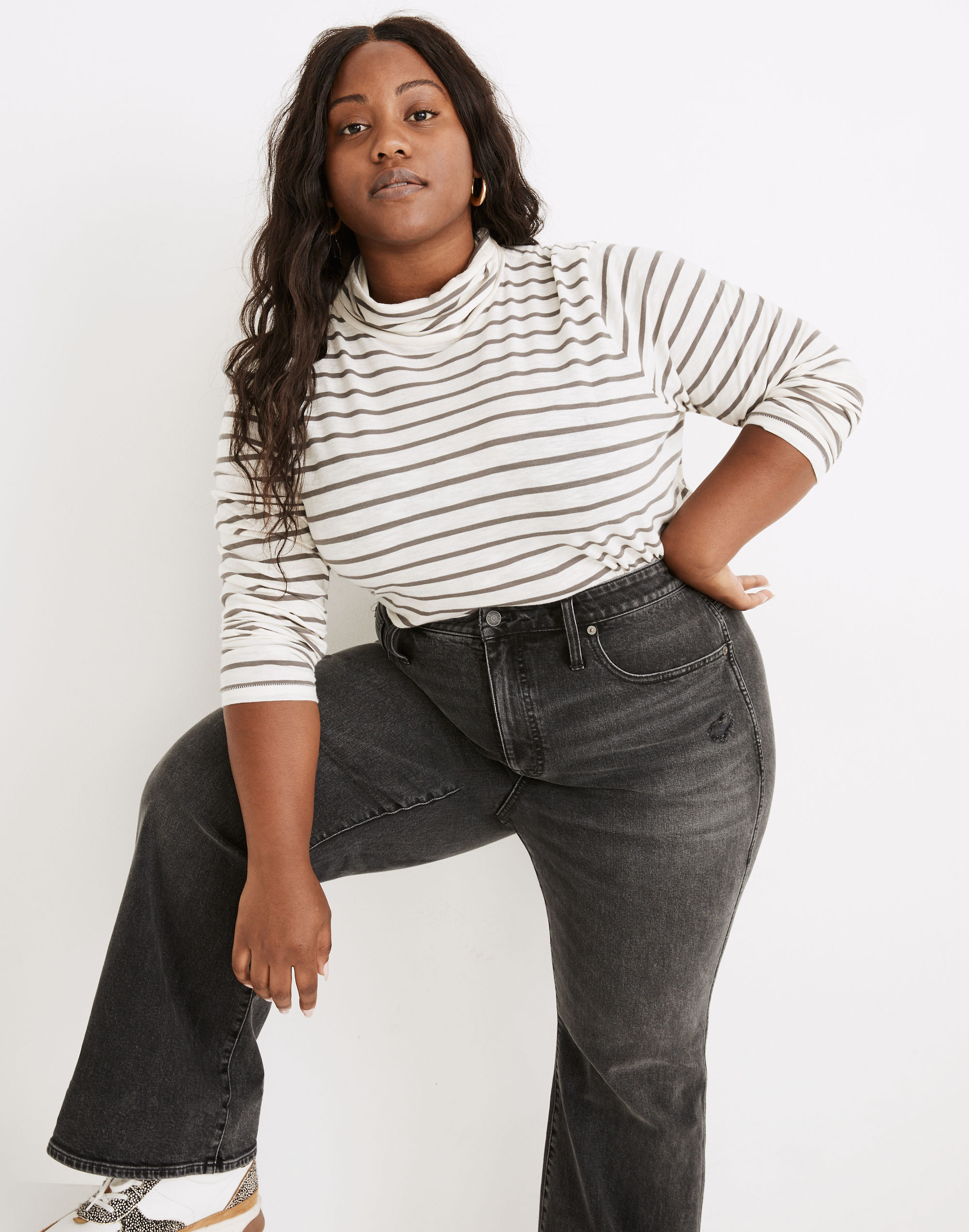 Plus Curvy '90s High-Rise Bootcut Jeans Lindale Wash | Madewell